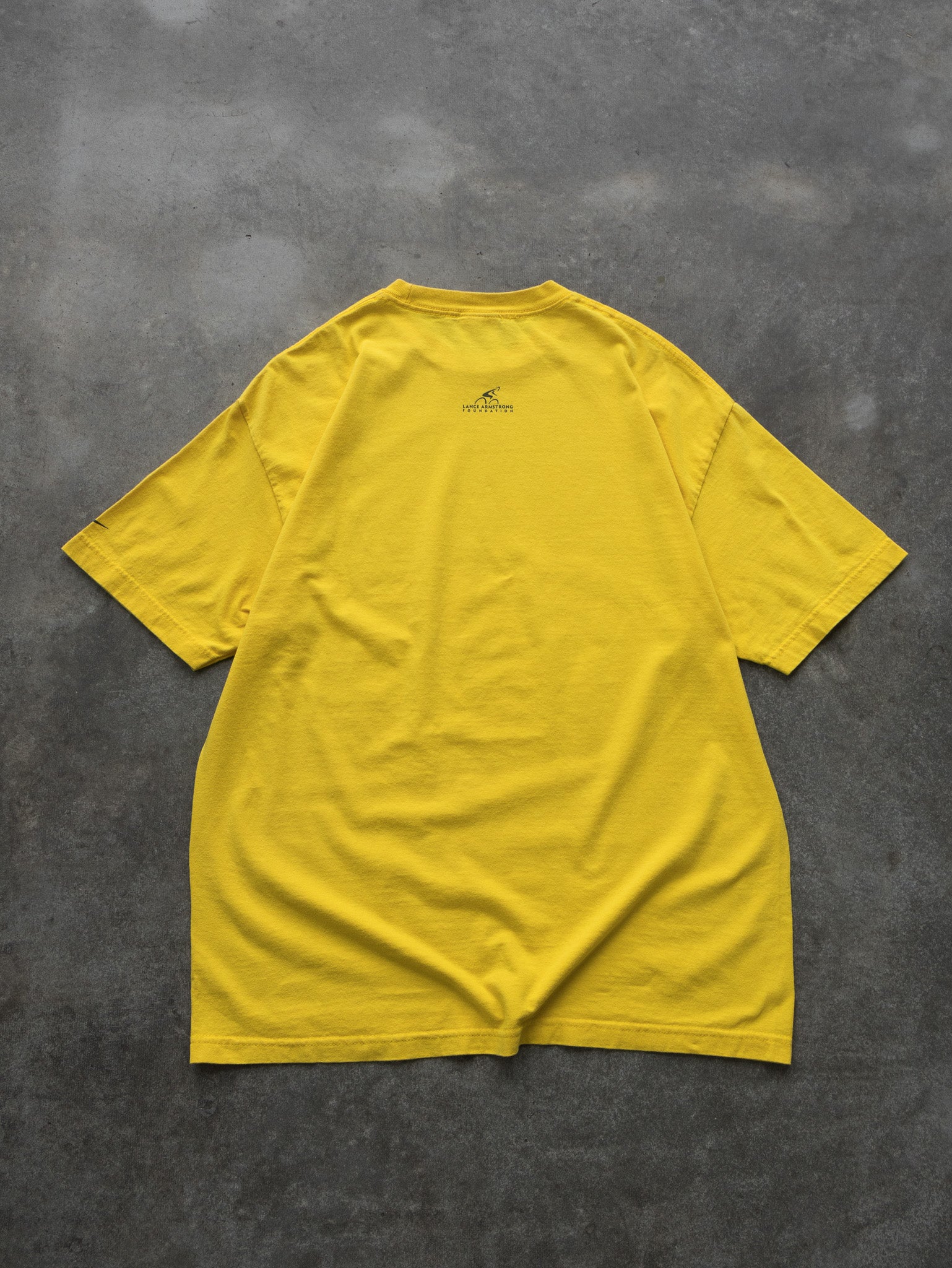 Vintage Yellow Nike Livestrong Tee (XL)