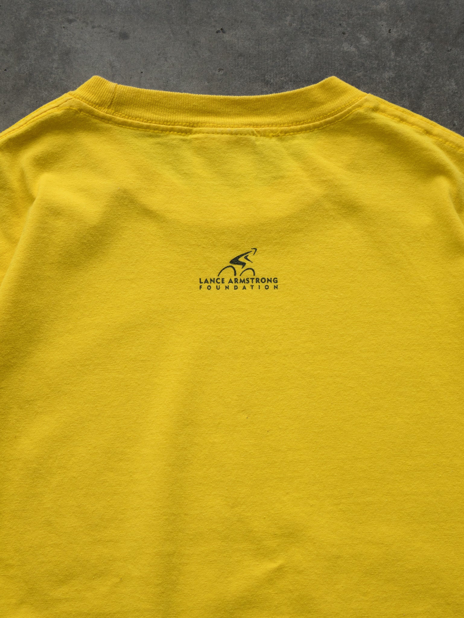 Vintage Yellow Nike Livestrong Tee (XL)