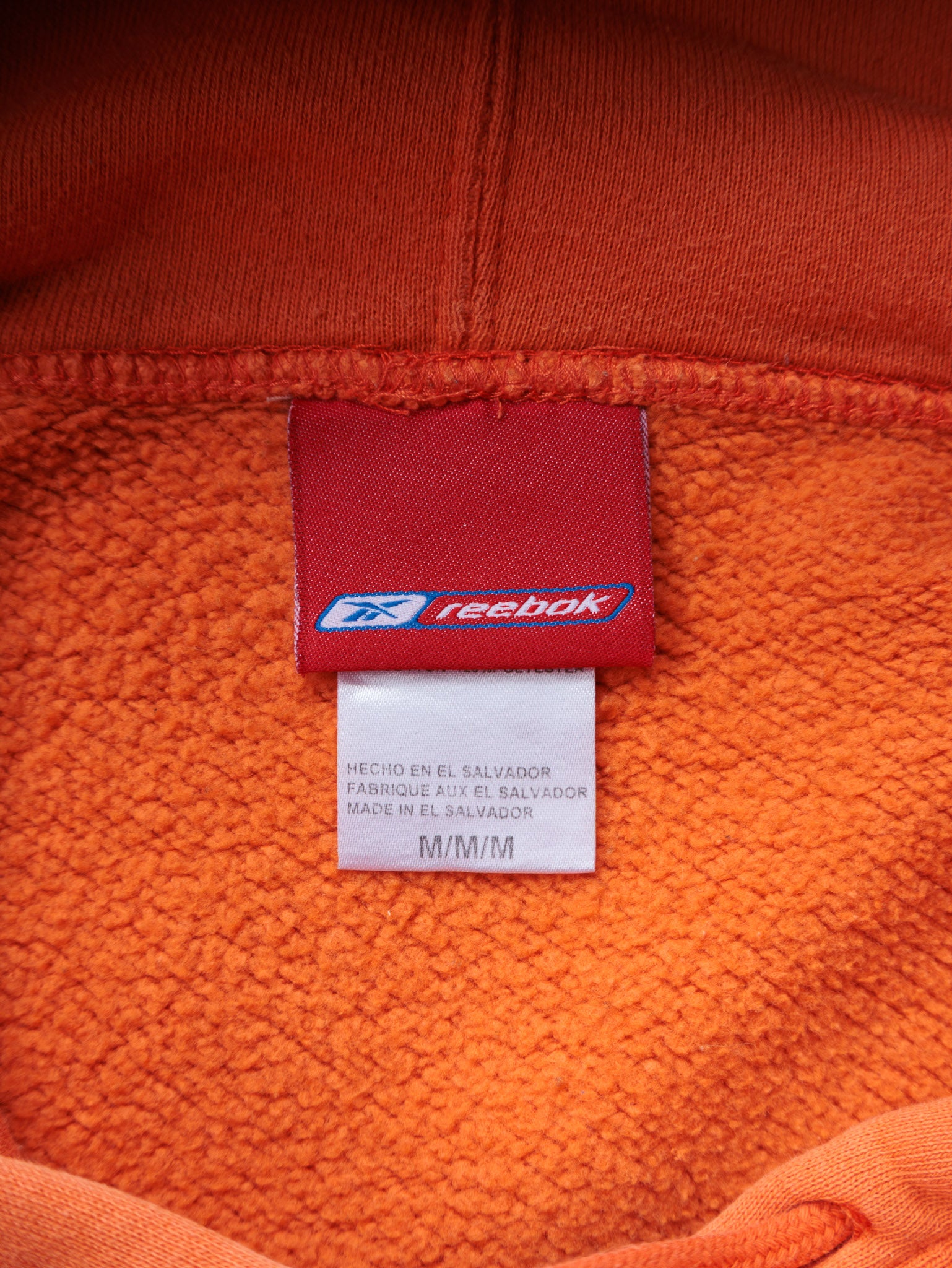 Vintage 00s Orange Reebok Miami Dolphins Hoodie (M)