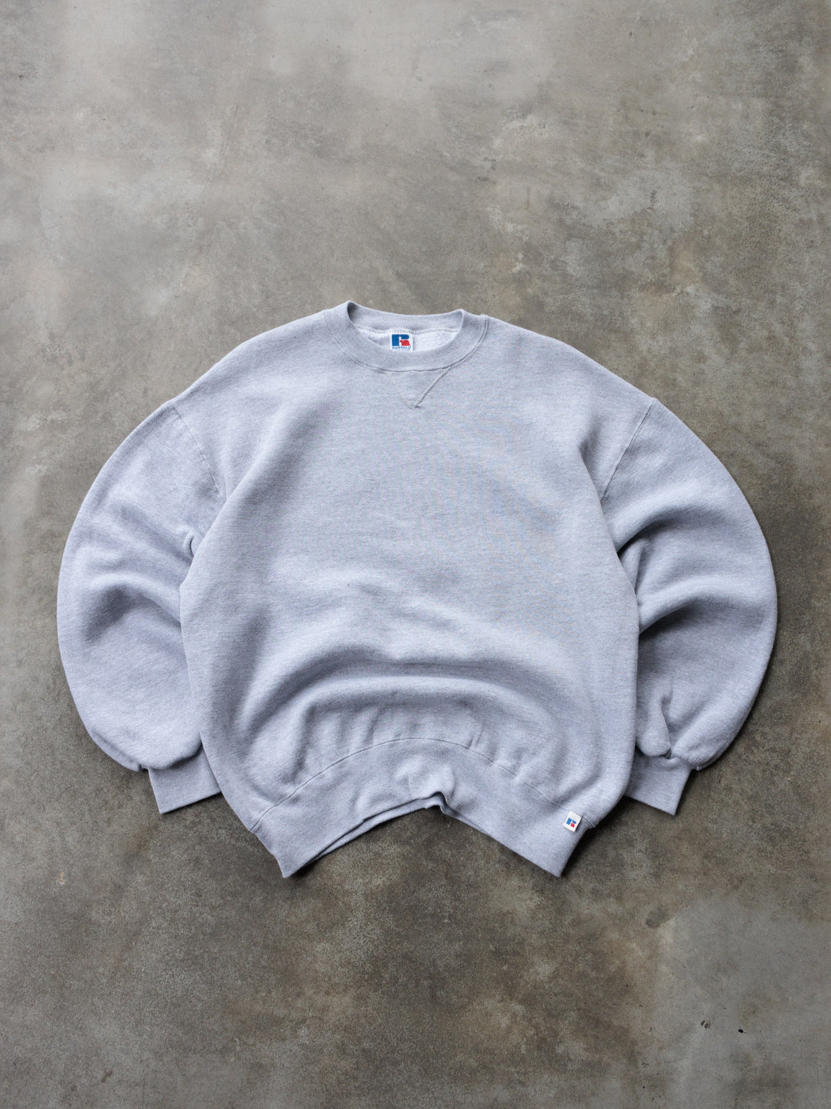 Vintage 90s Grey Russell Athletic Sweatshirt (L)
