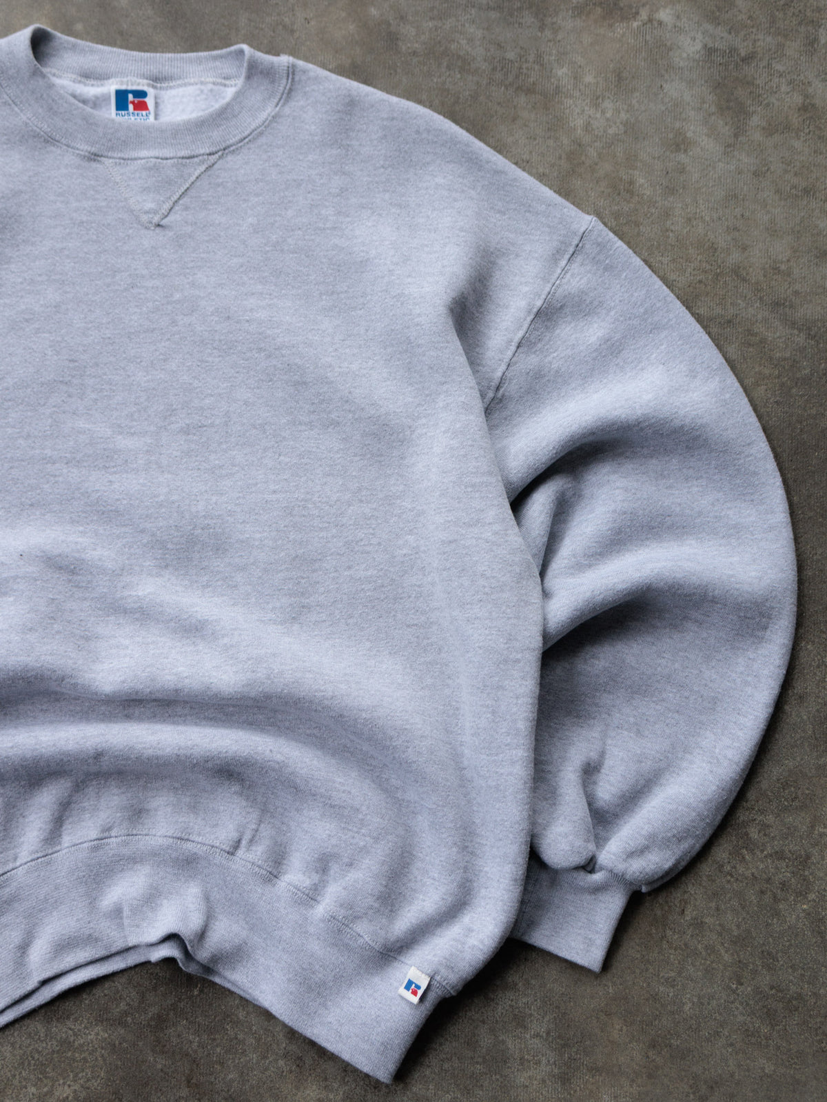 Vintage 90s Grey Russell Athletic Sweatshirt (L)