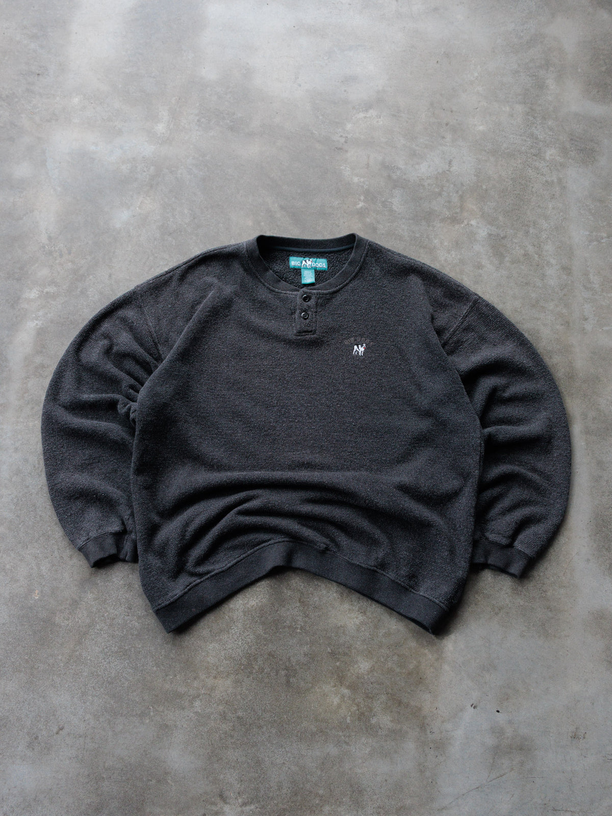 Vintage 90s Grey Big Dogs Sweatshirt (XL)