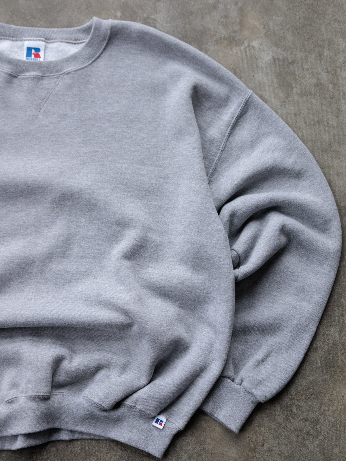 Vintage Grey Russell Athletic Sweatshirt (XL)