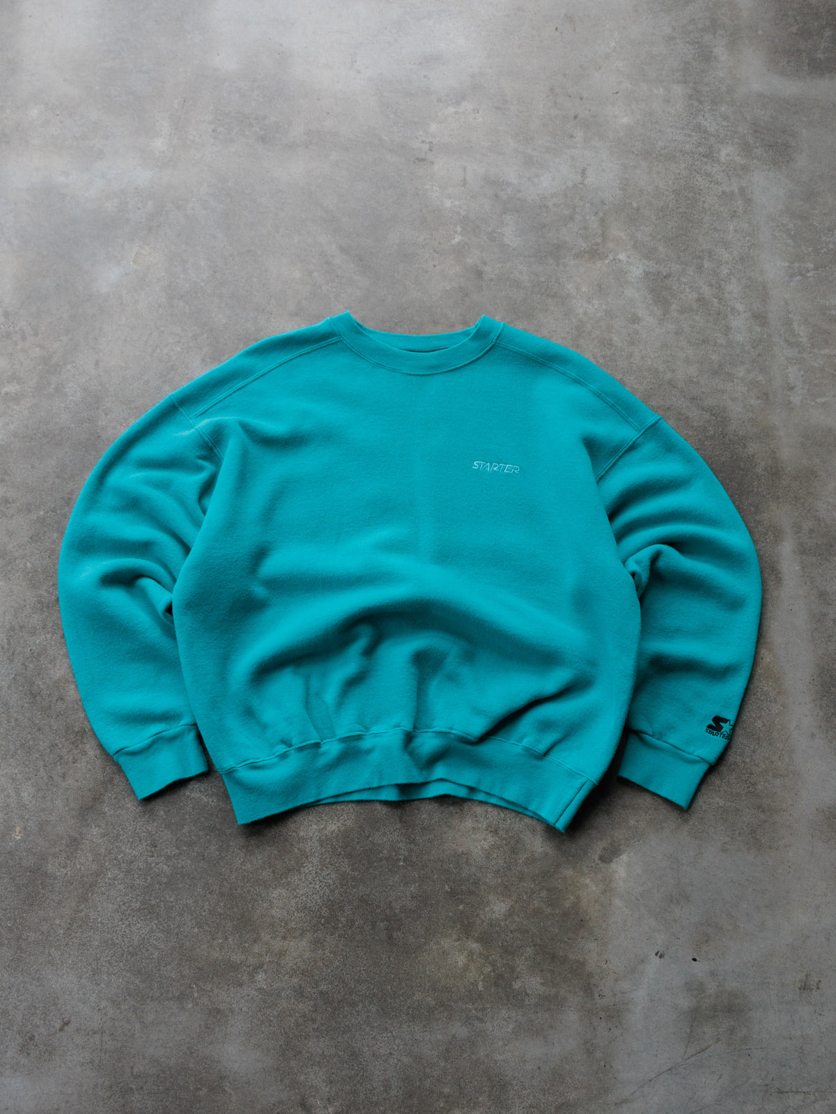Vintage 90s Teal Starter Sweatshirt (L)