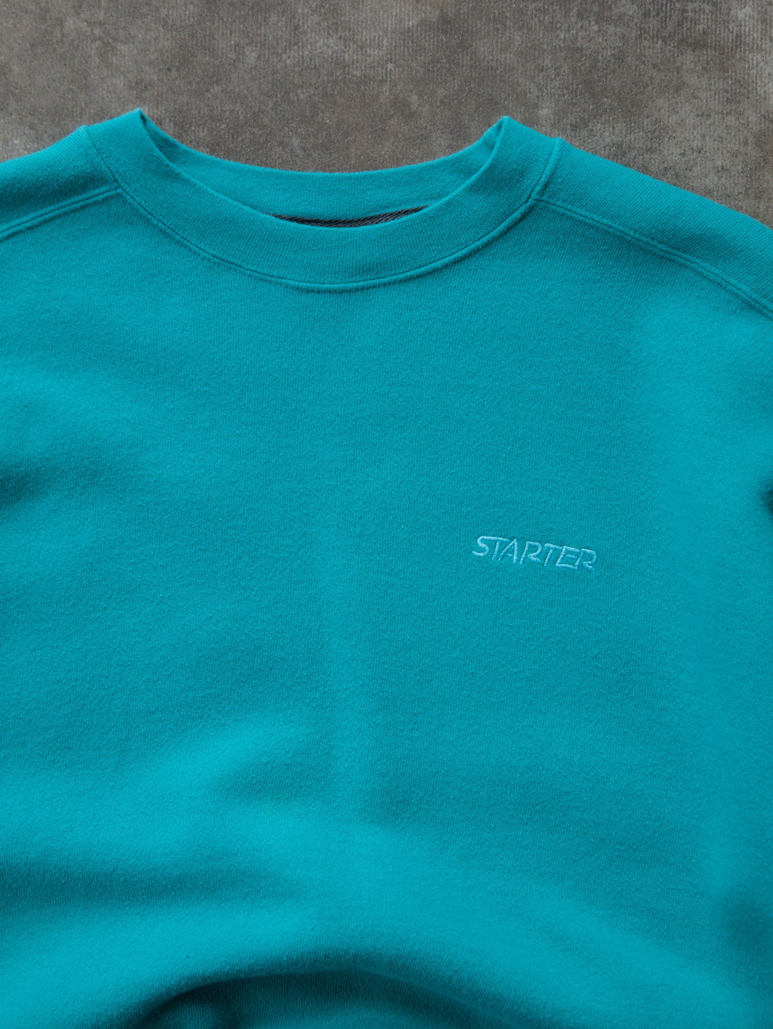 Vintage 90s Teal Starter Sweatshirt (L)