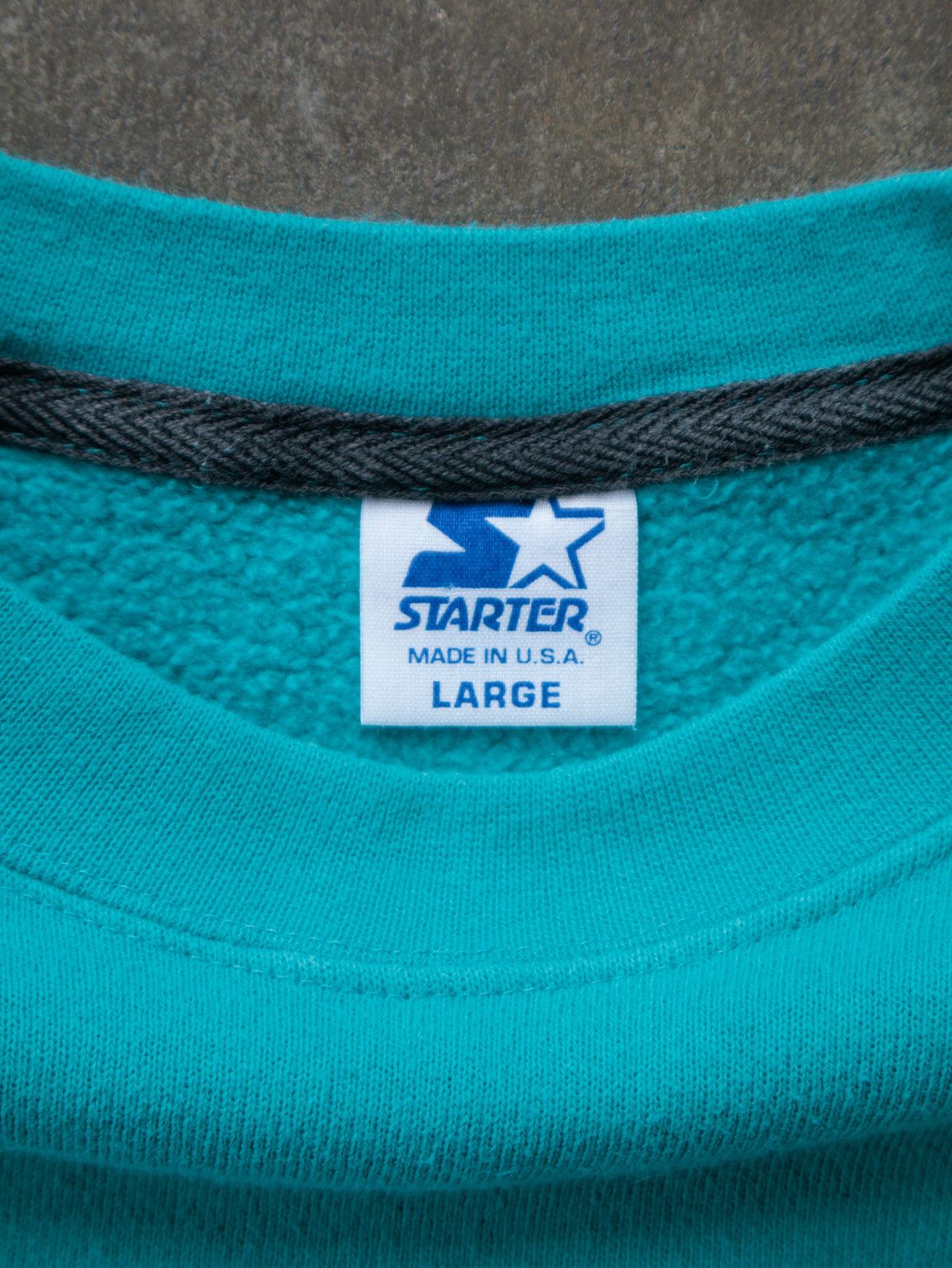 Vintage 90s Teal Starter Sweatshirt (L)