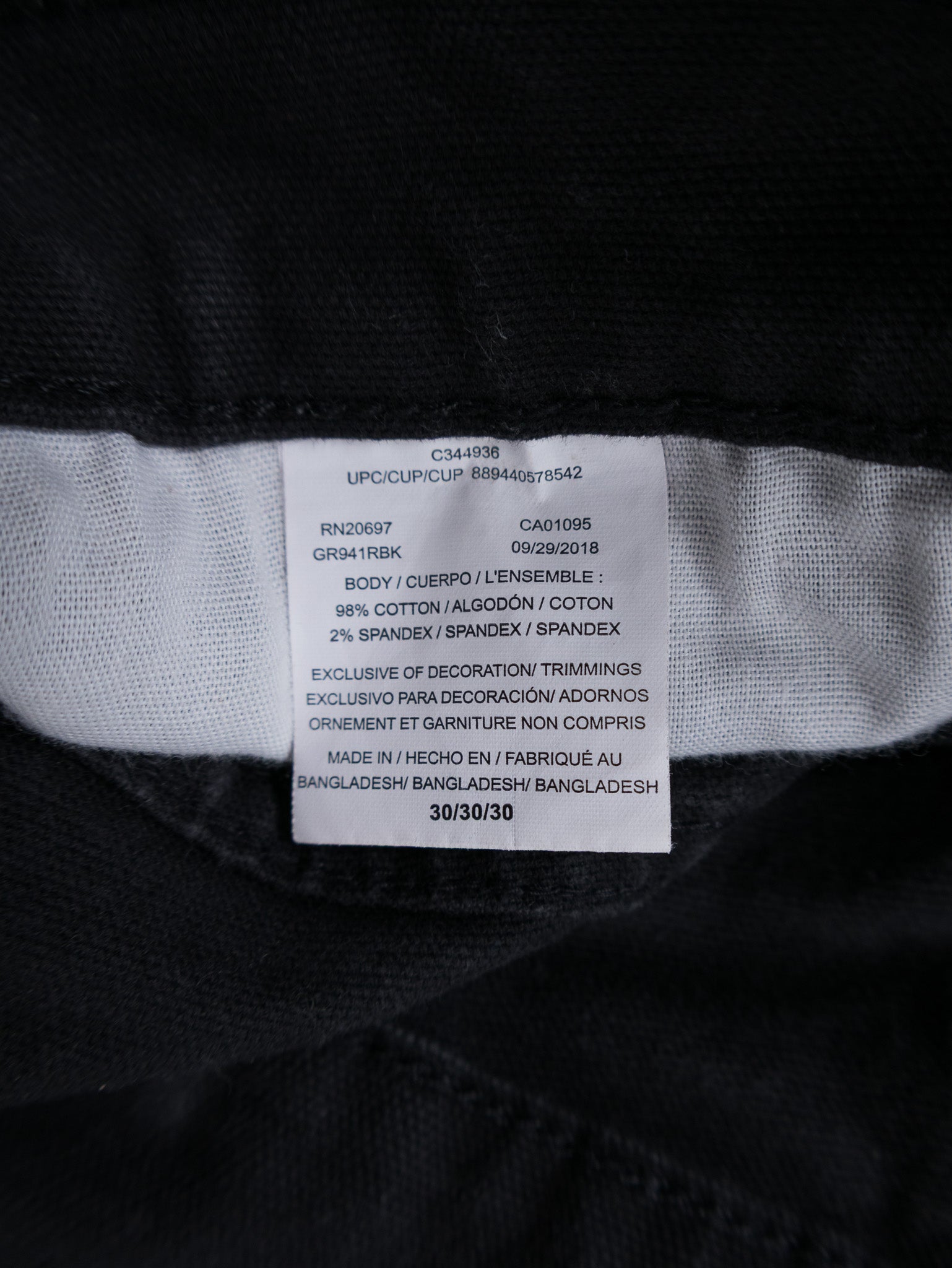 Vintage Black Dickies Work Shorts (W30)