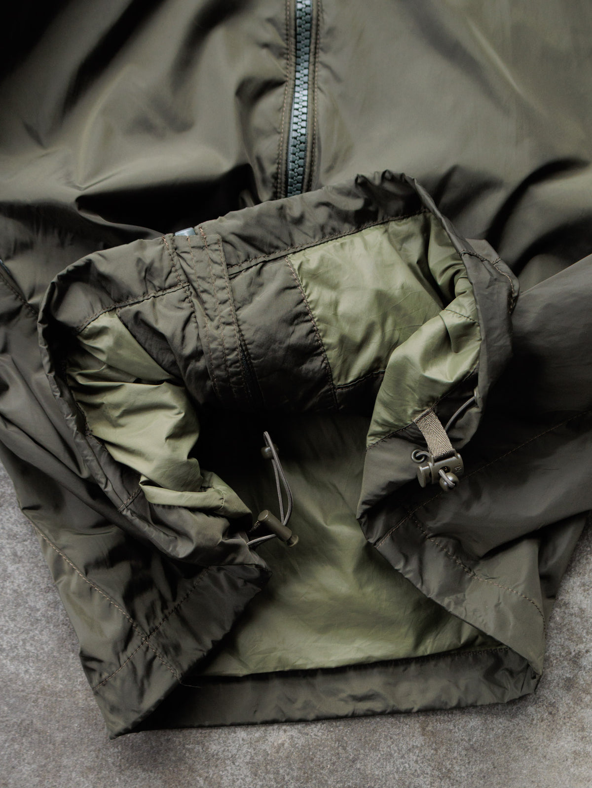 Vintage Green Polo Ralph Lauren Windbreaker (L)