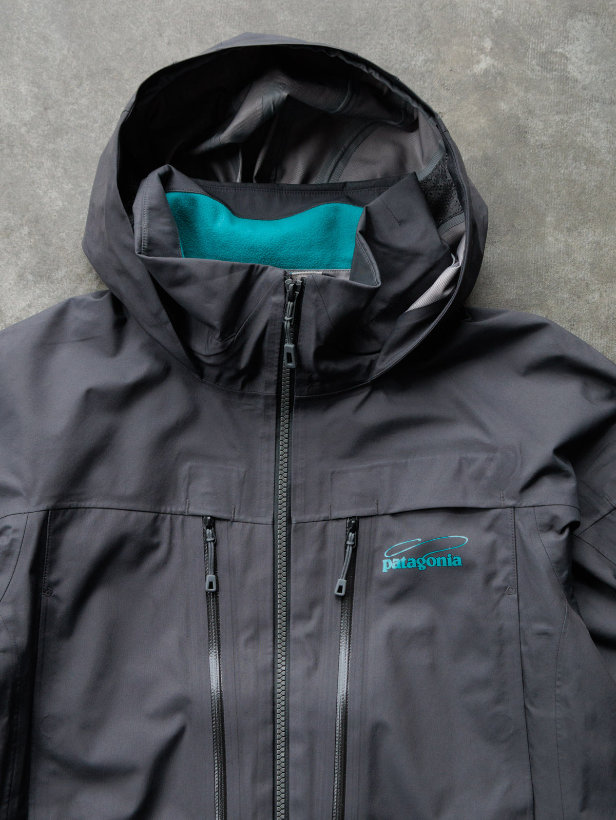Vintage Grey Patagonia Windbreaker (Women's M)