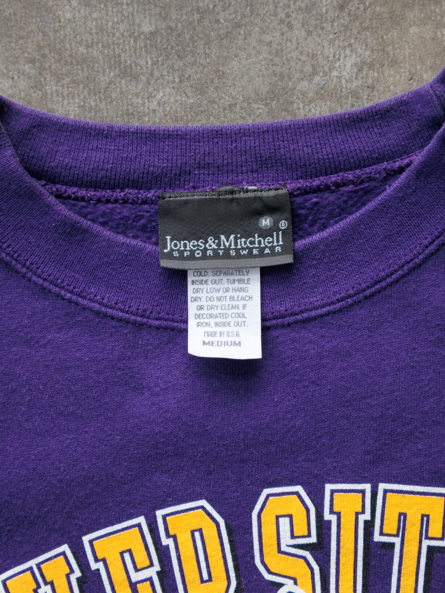 Vintage 90s Purple University of Washington Sweatshirt (M)