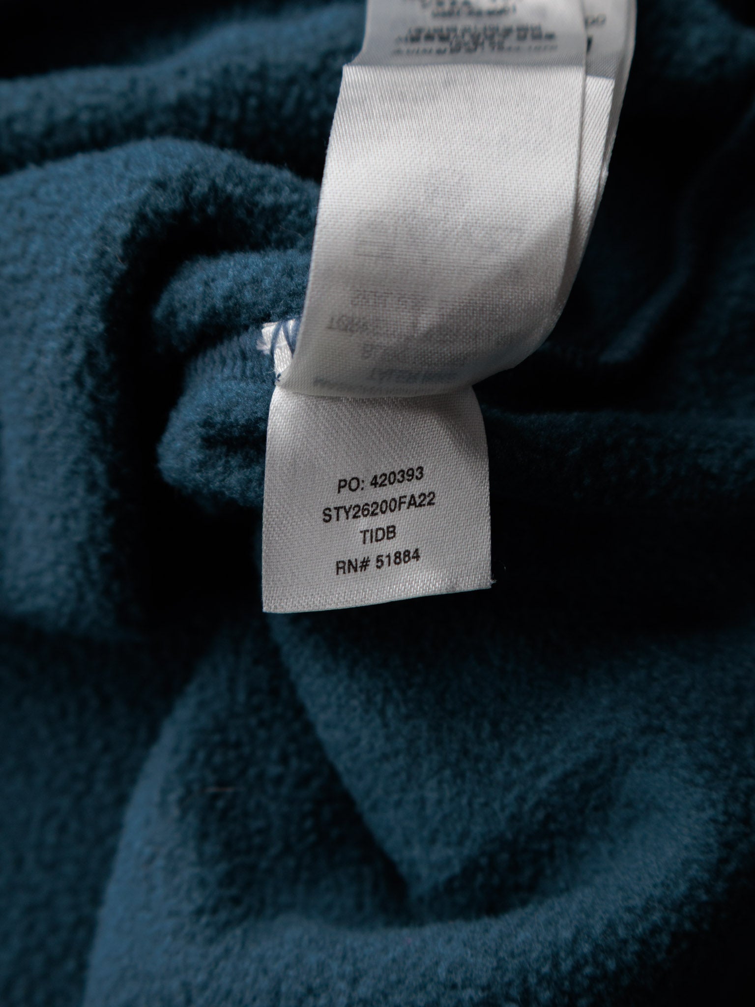 Blue Patagonia Fleece Quarter Zip (XL)