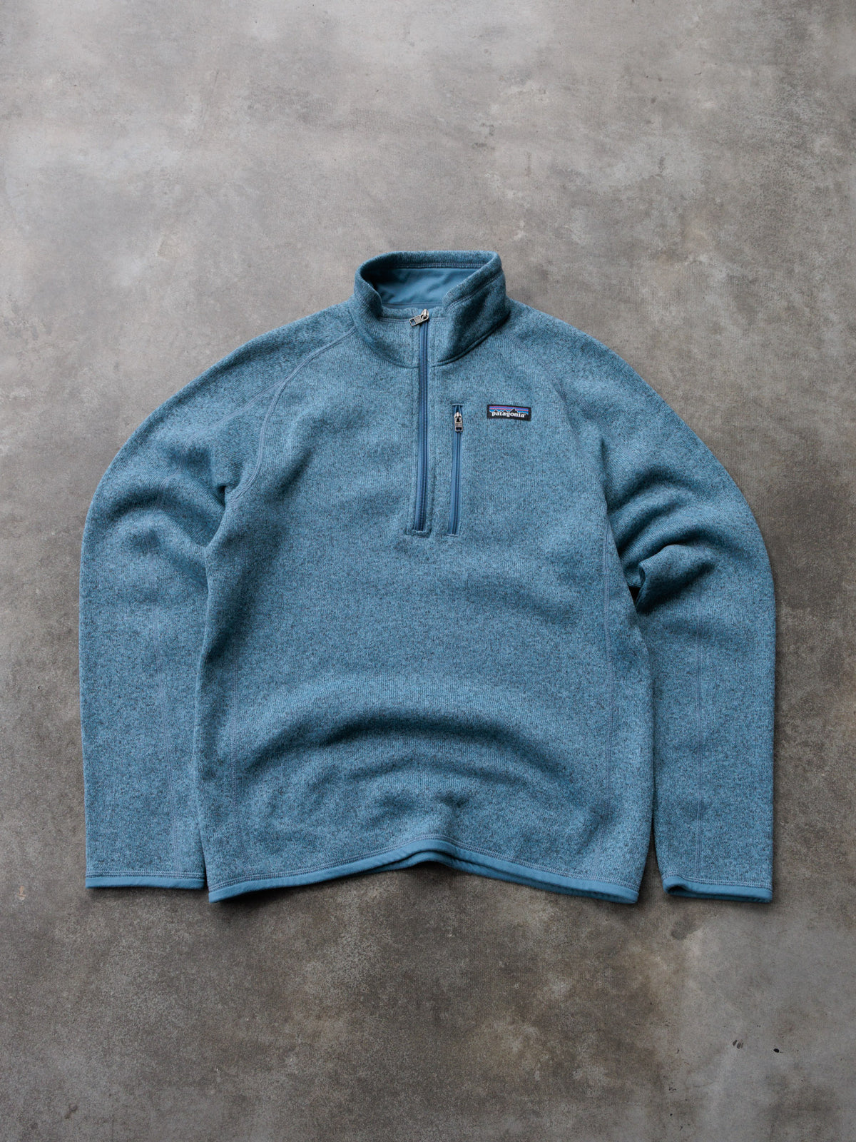 Blue Patagonia Fleece Quarter Zip (S)
