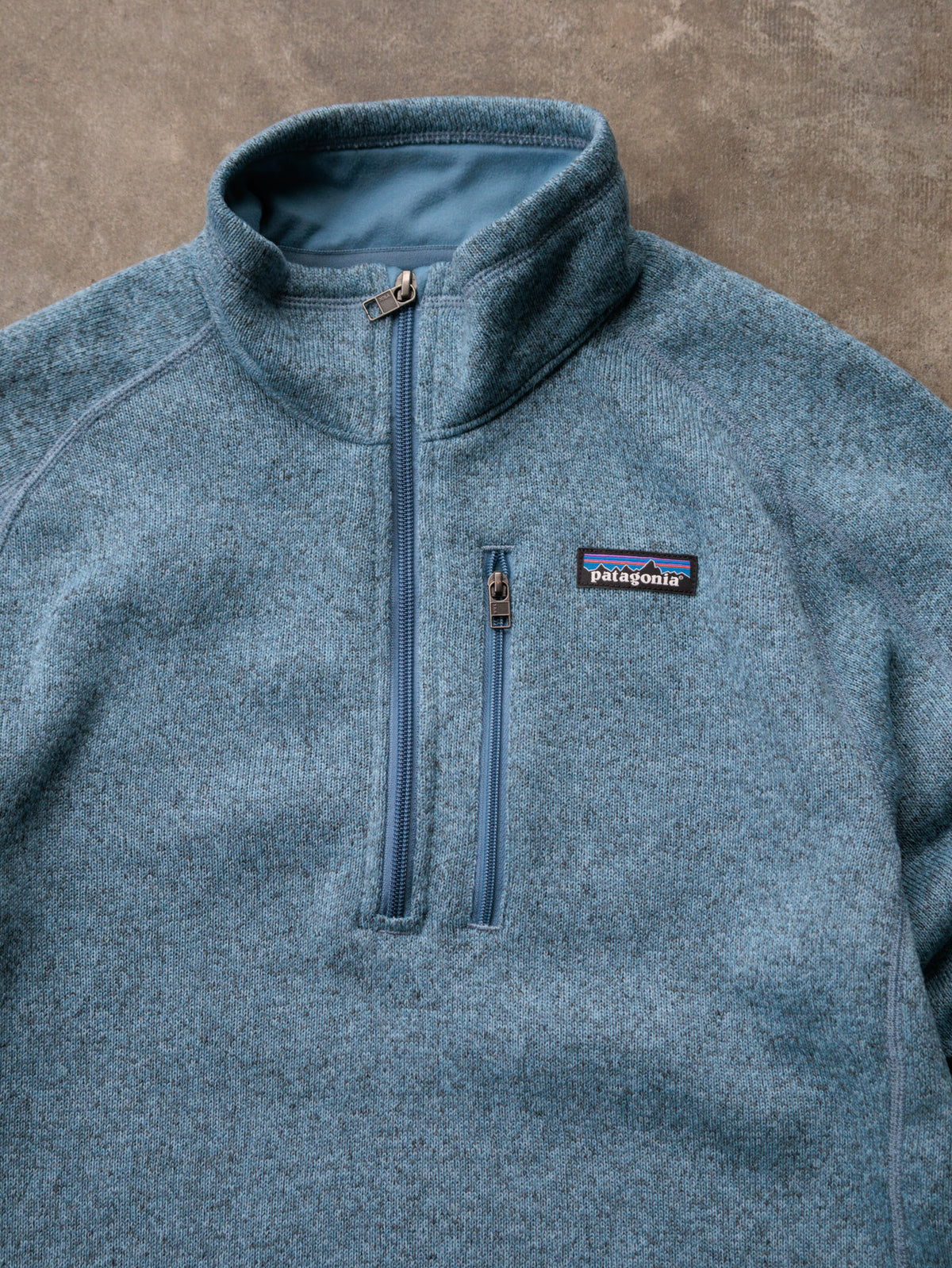 Blue Patagonia Fleece Quarter Zip (S)