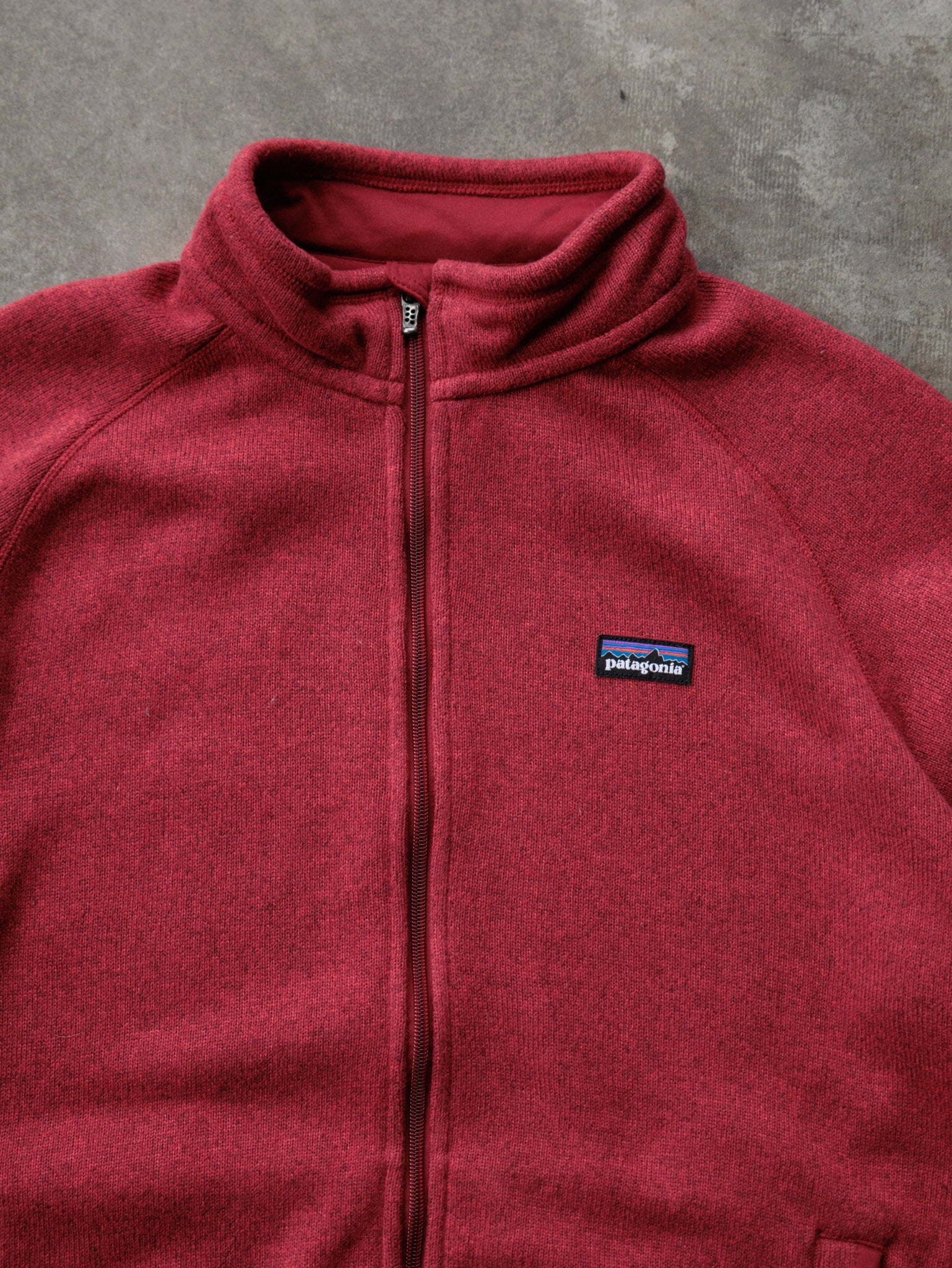 Vintage Red Patagonia Better Sweater Fleece Jacket (L)
