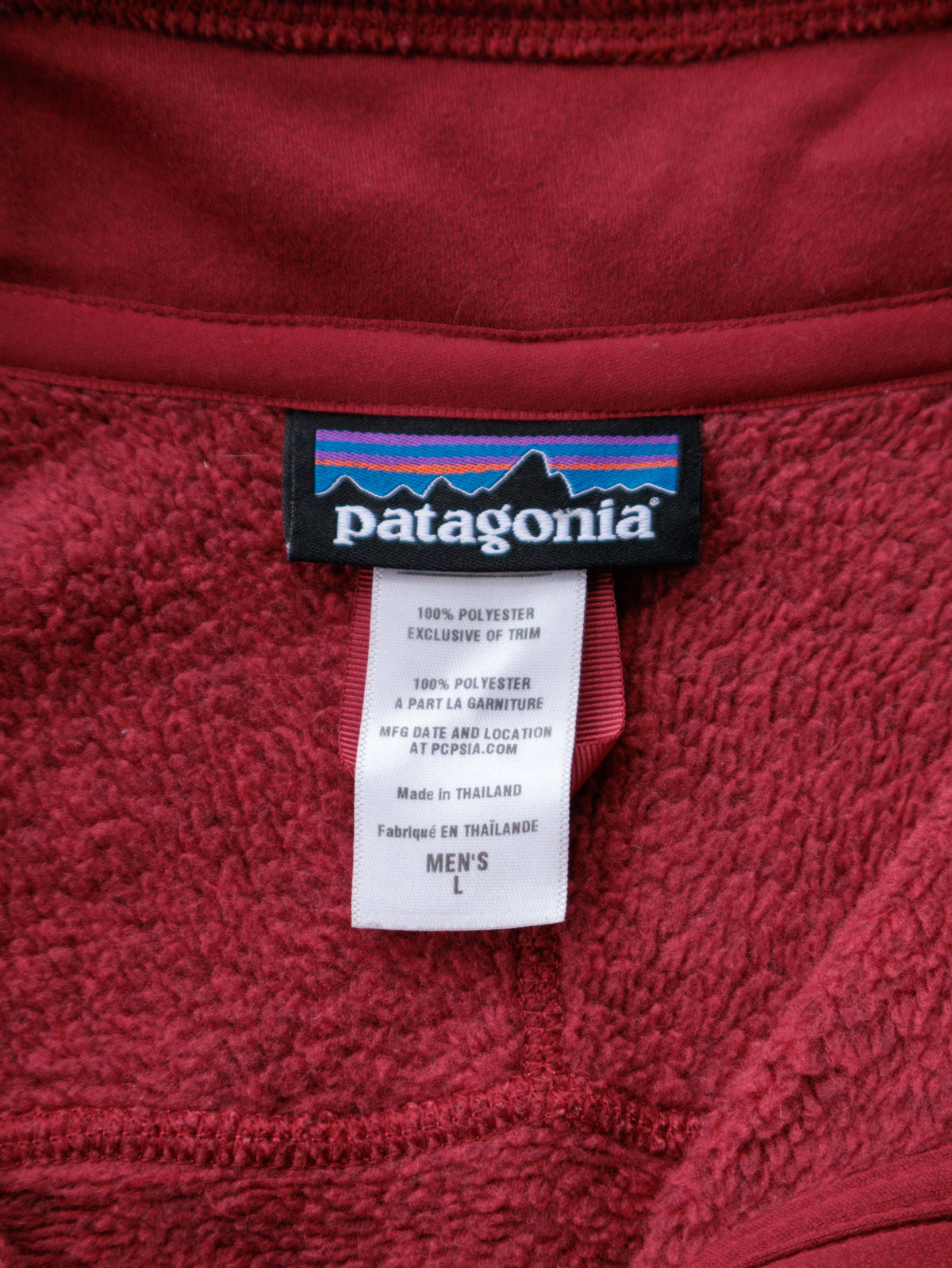 Vintage Red Patagonia Better Sweater Fleece Jacket (L)
