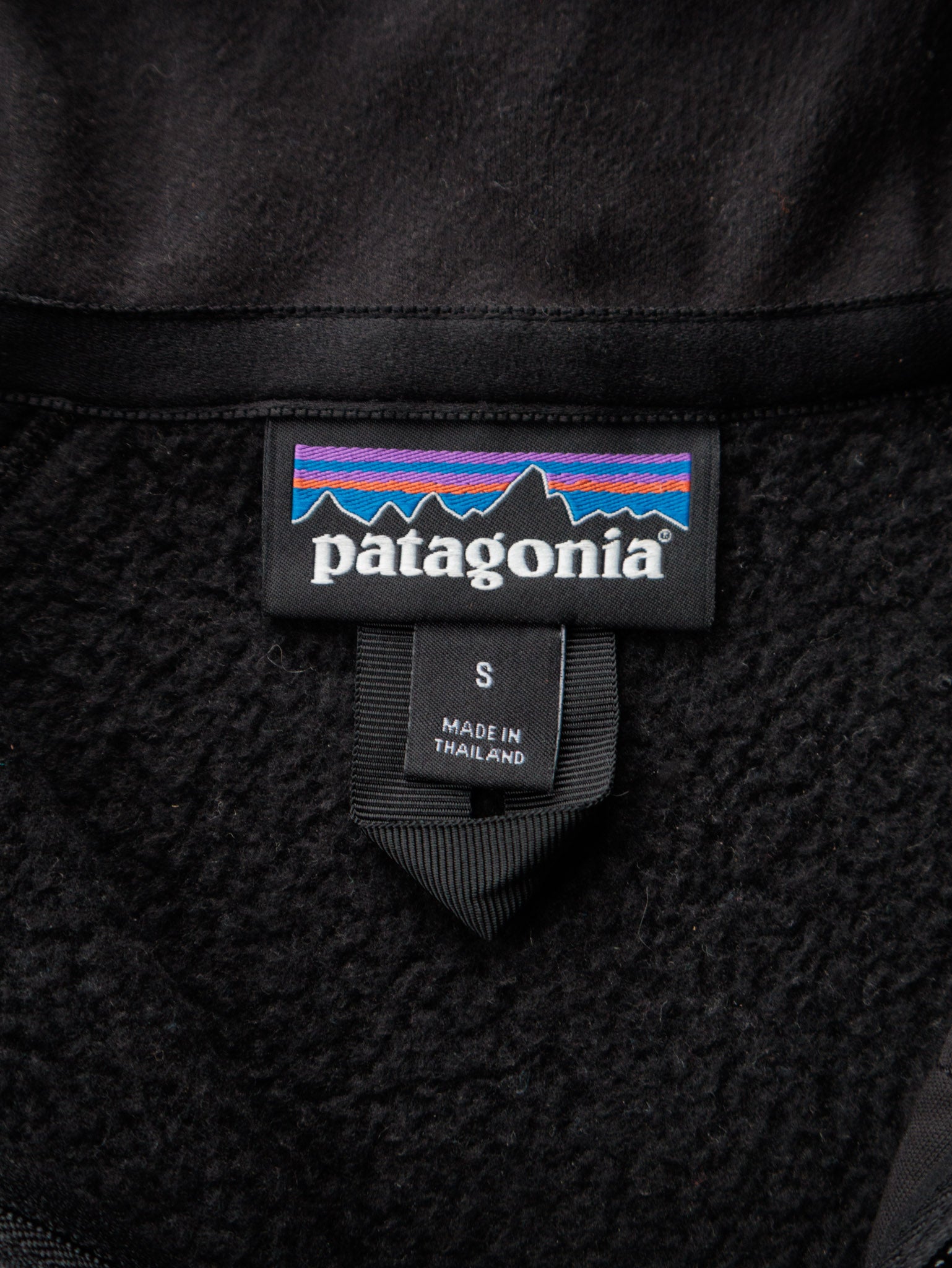 Black Patagonia Better Sweater Fleece Quarter Zip (S)