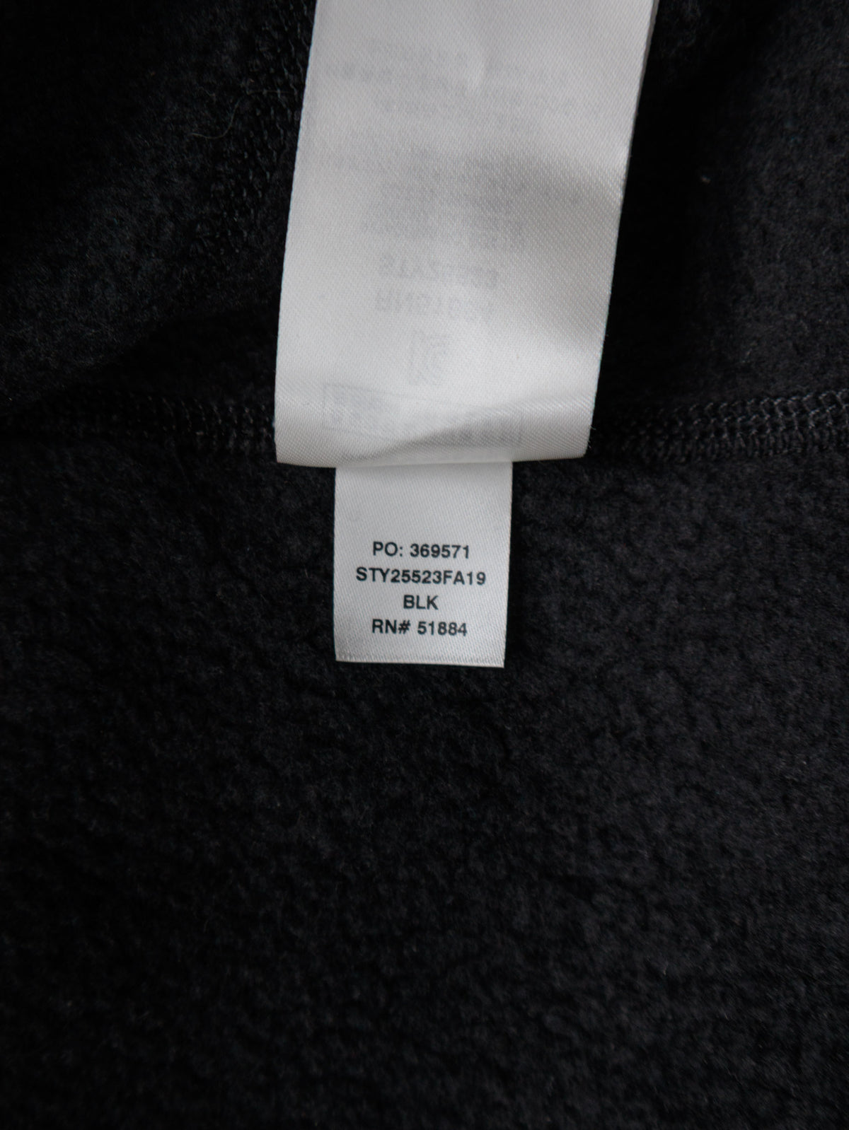 Black Patagonia Better Sweater Fleece Quarter Zip (S)