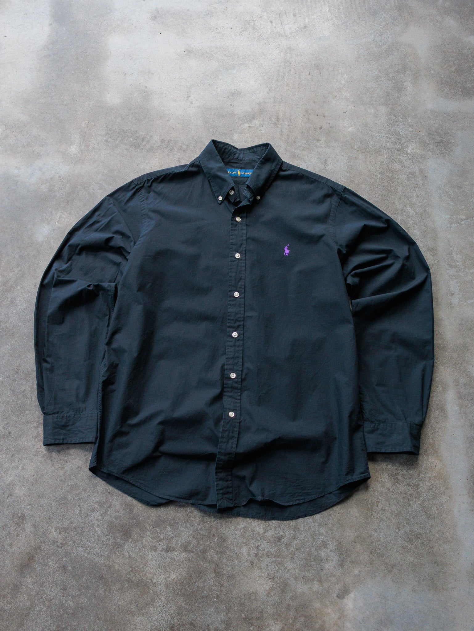 Vintage Black Ralph Lauren Shirt (L)