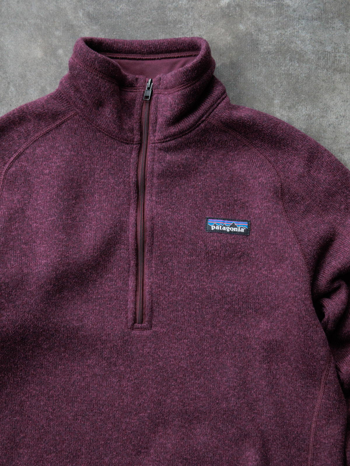 Purple Patagonia Better Sweater Fleece Quarter Zip (M)