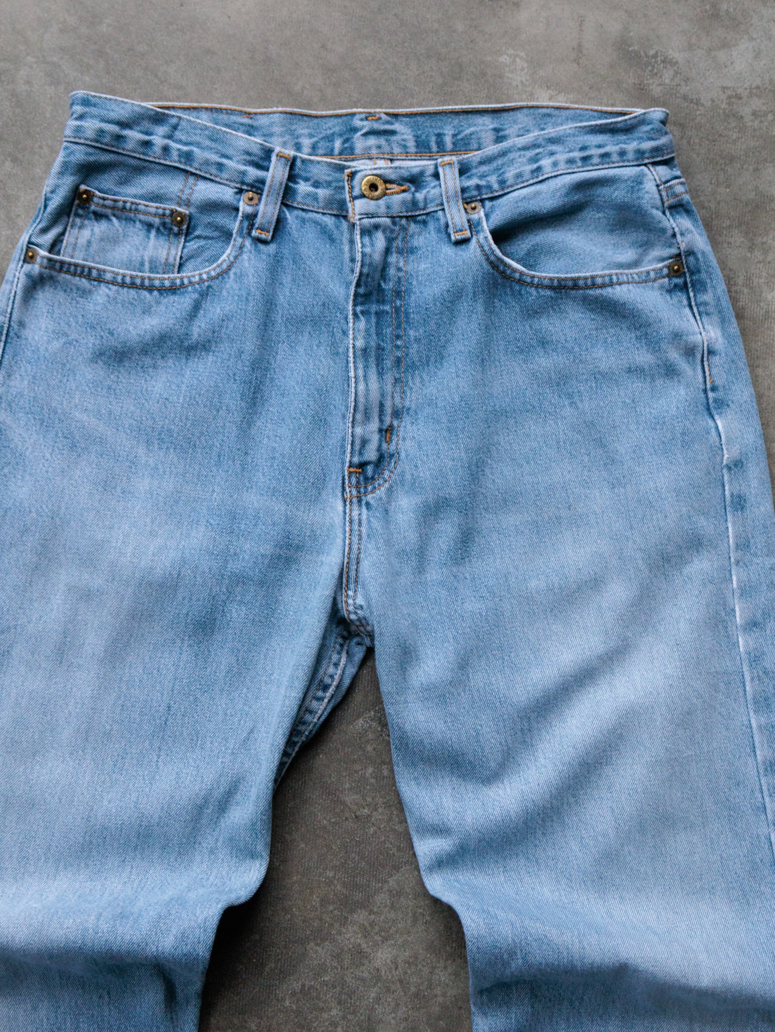 Vintage Blue Polo Jeans Co Pants (W32)