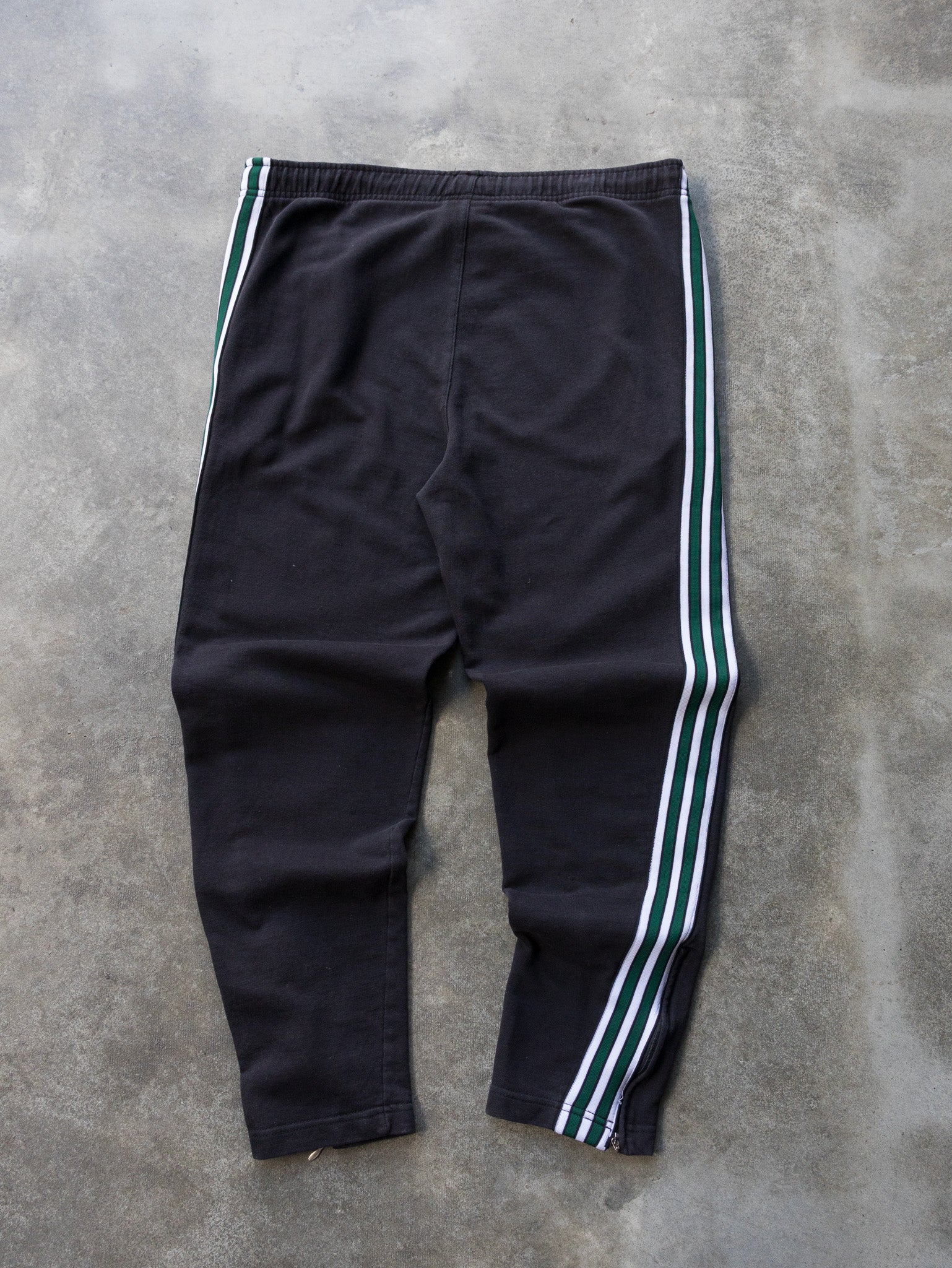 Vintage Black Adidas Track Pants (M)