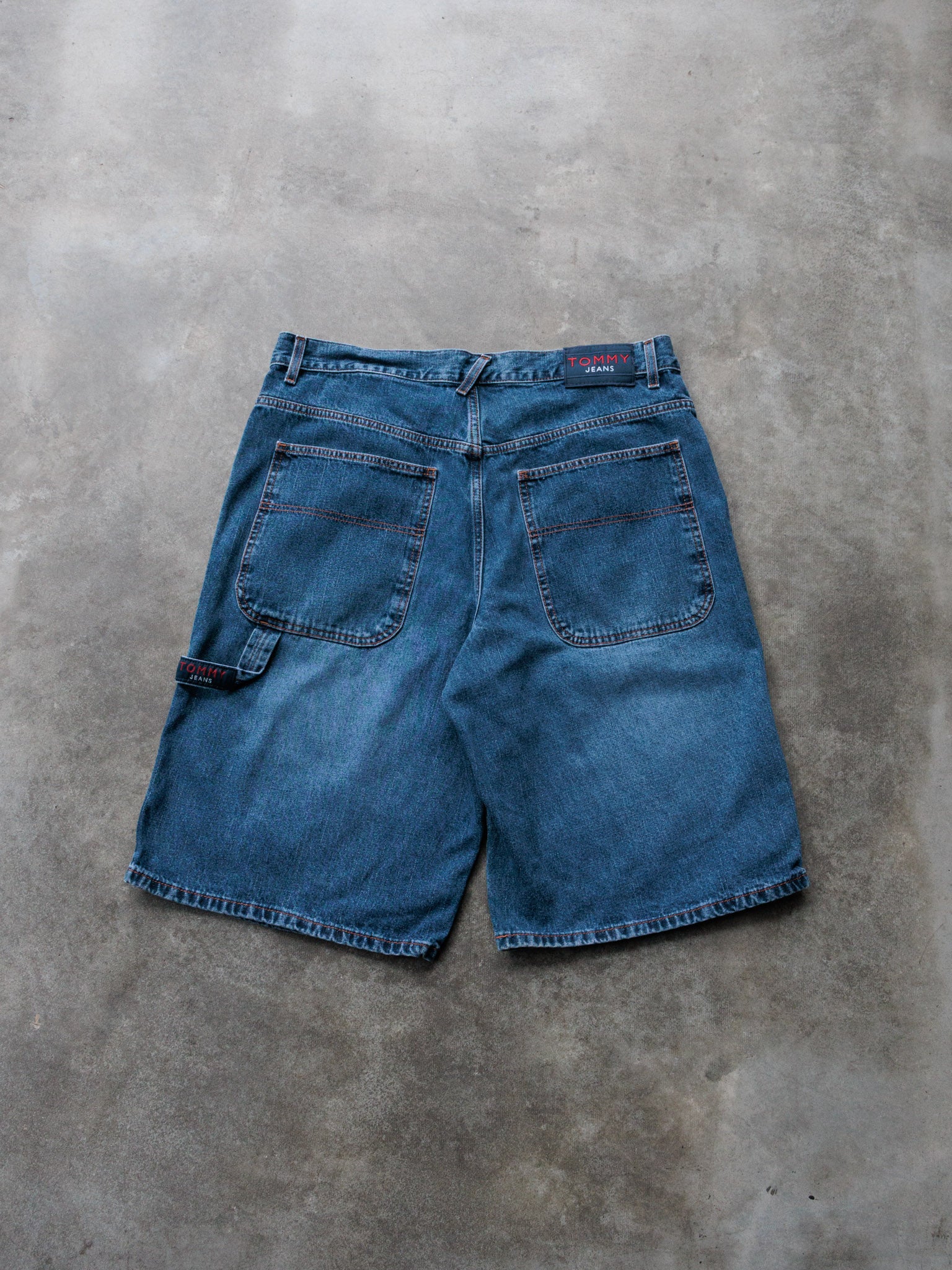 Vintage Blue Tommy Jeans Denim Shorts (W36)