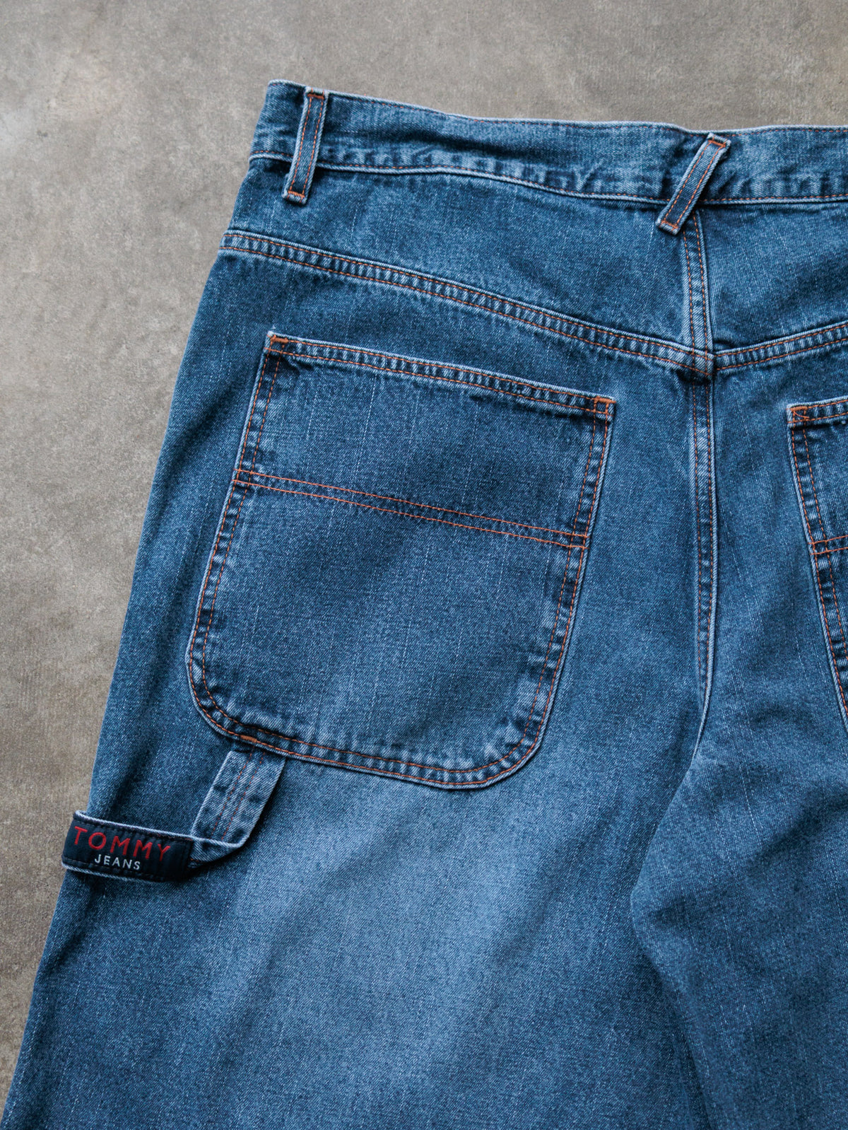 Vintage Blue Tommy Jeans Denim Shorts (W36)