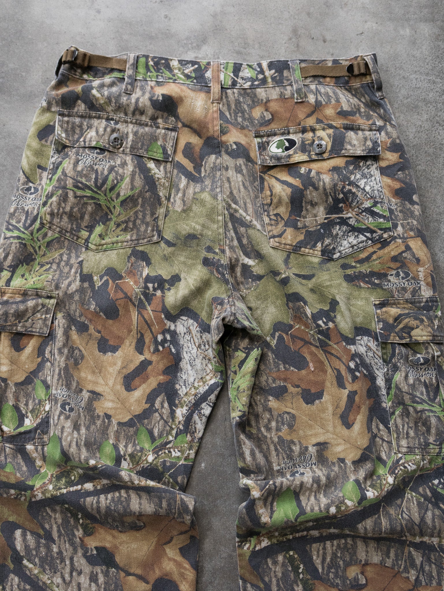 Vintage Mossy Oak Camo Cargo Pants (M)