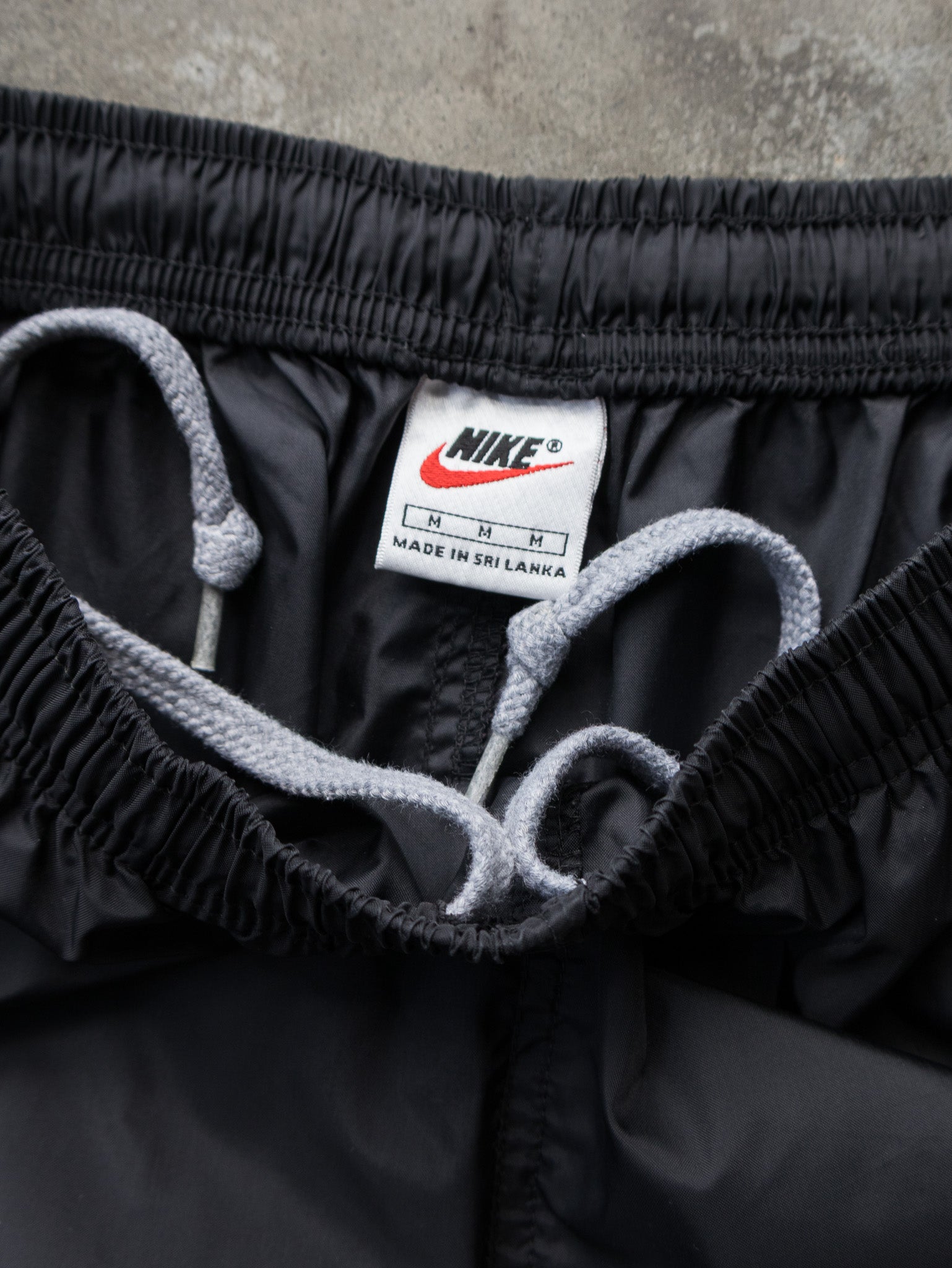 Vintage Black Nike Track Pants (M)