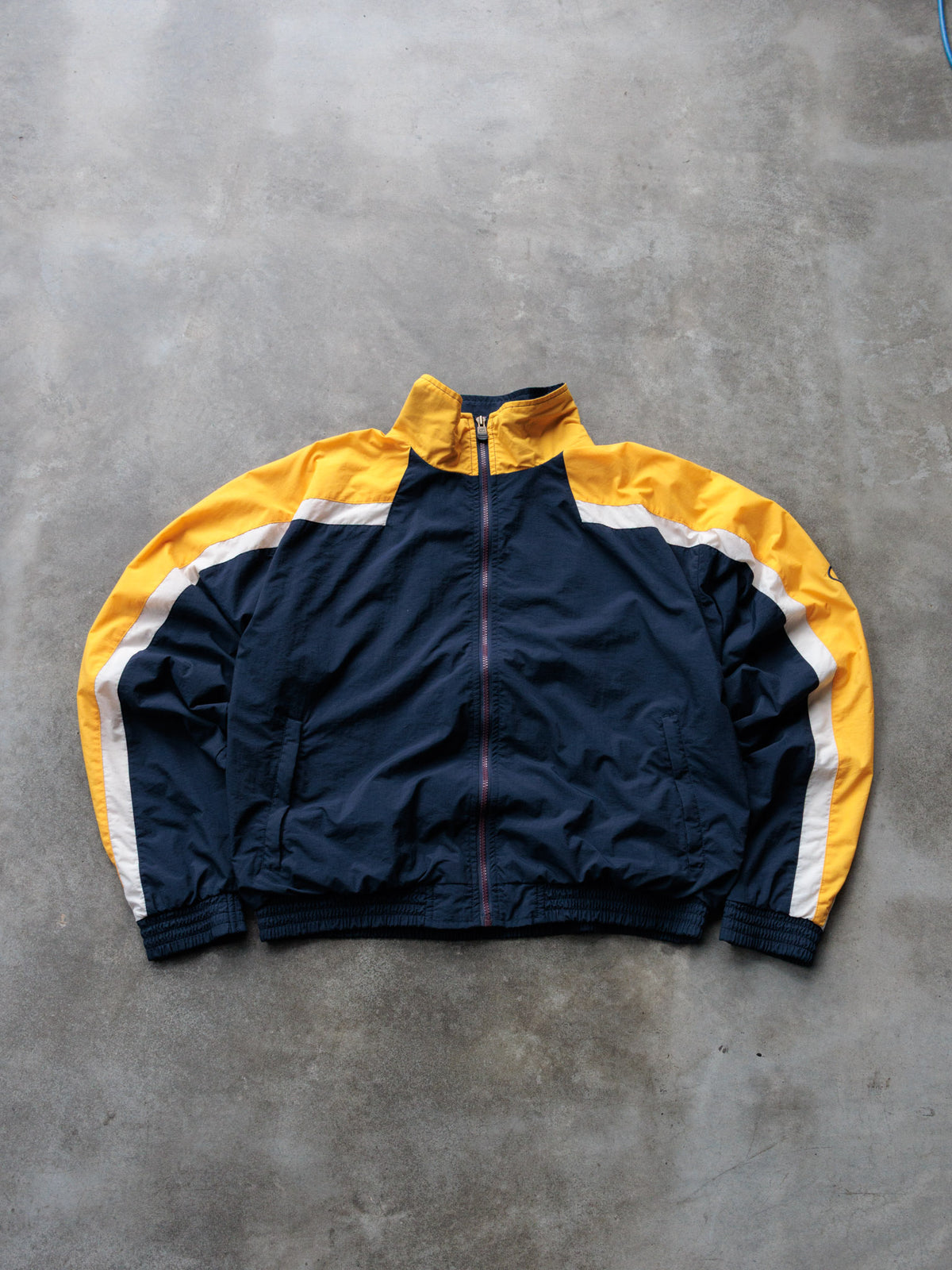 Vintage 90s Navy Champion Colourblock Windbreaker (L)
