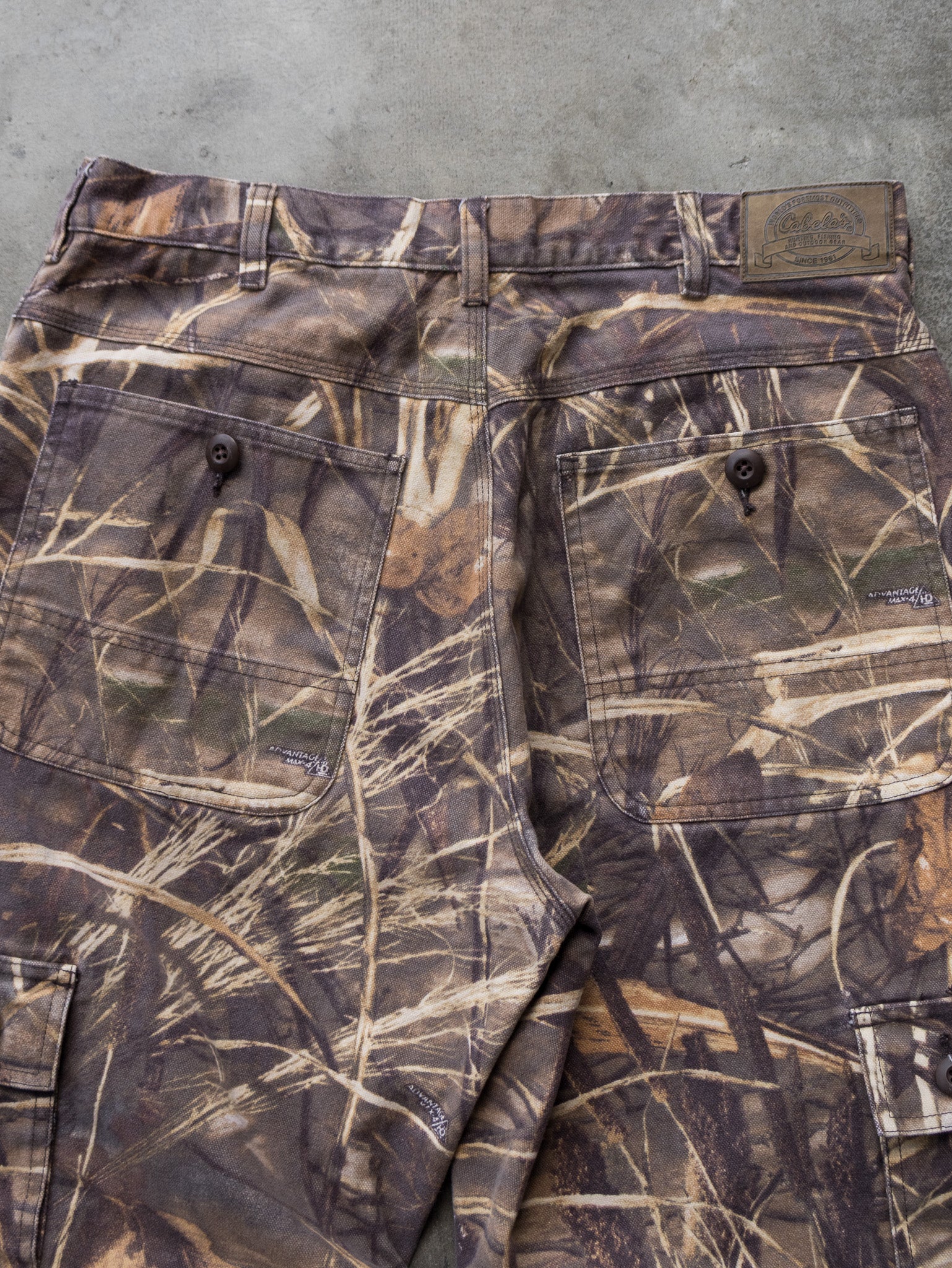 Vintage Camo Cabela’s Cargo Pants (W34)