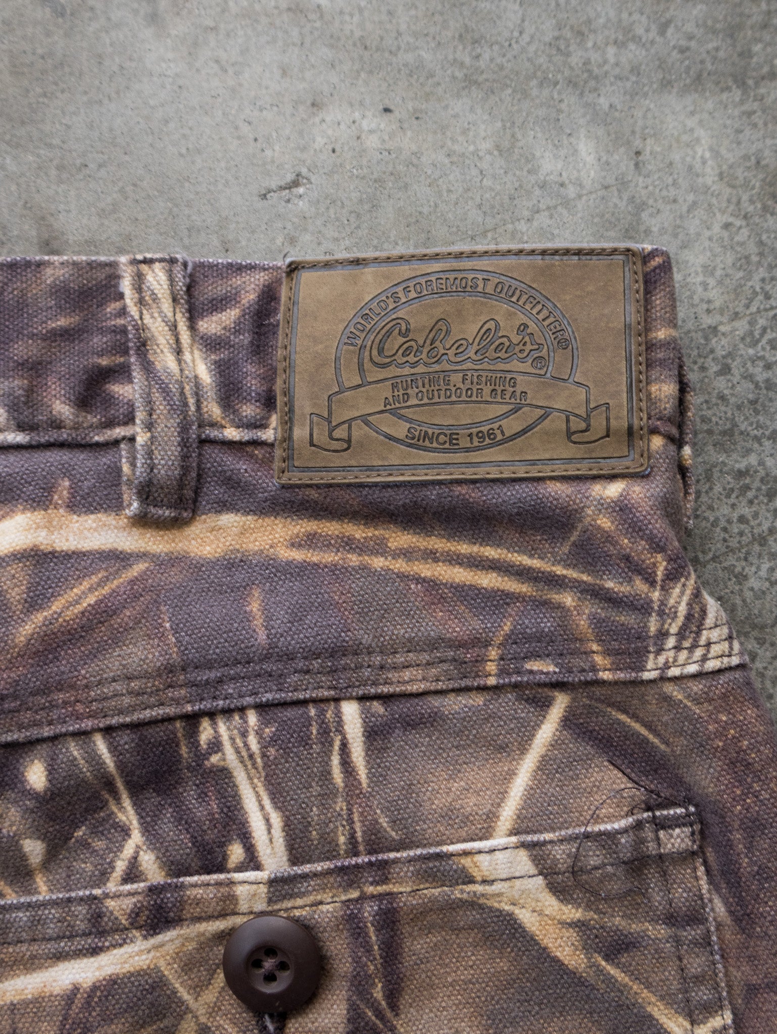 Vintage Camo Cabela’s Cargo Pants (W34)