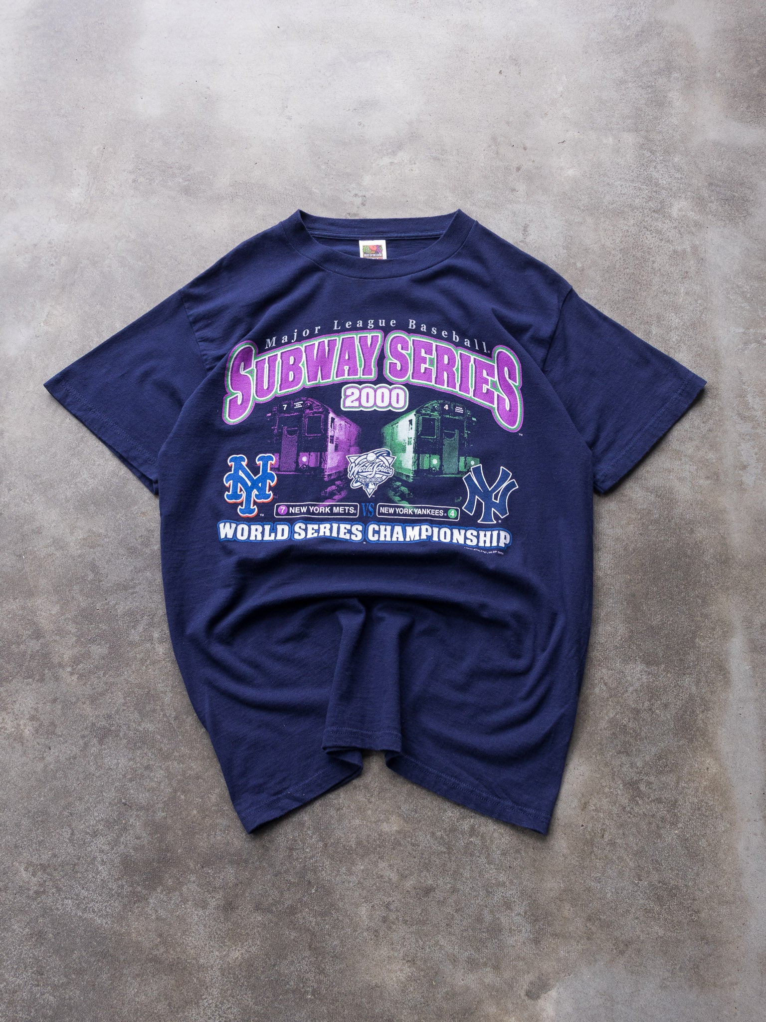 Vintage 2000 Subway Series World Series Championship Tee (L)