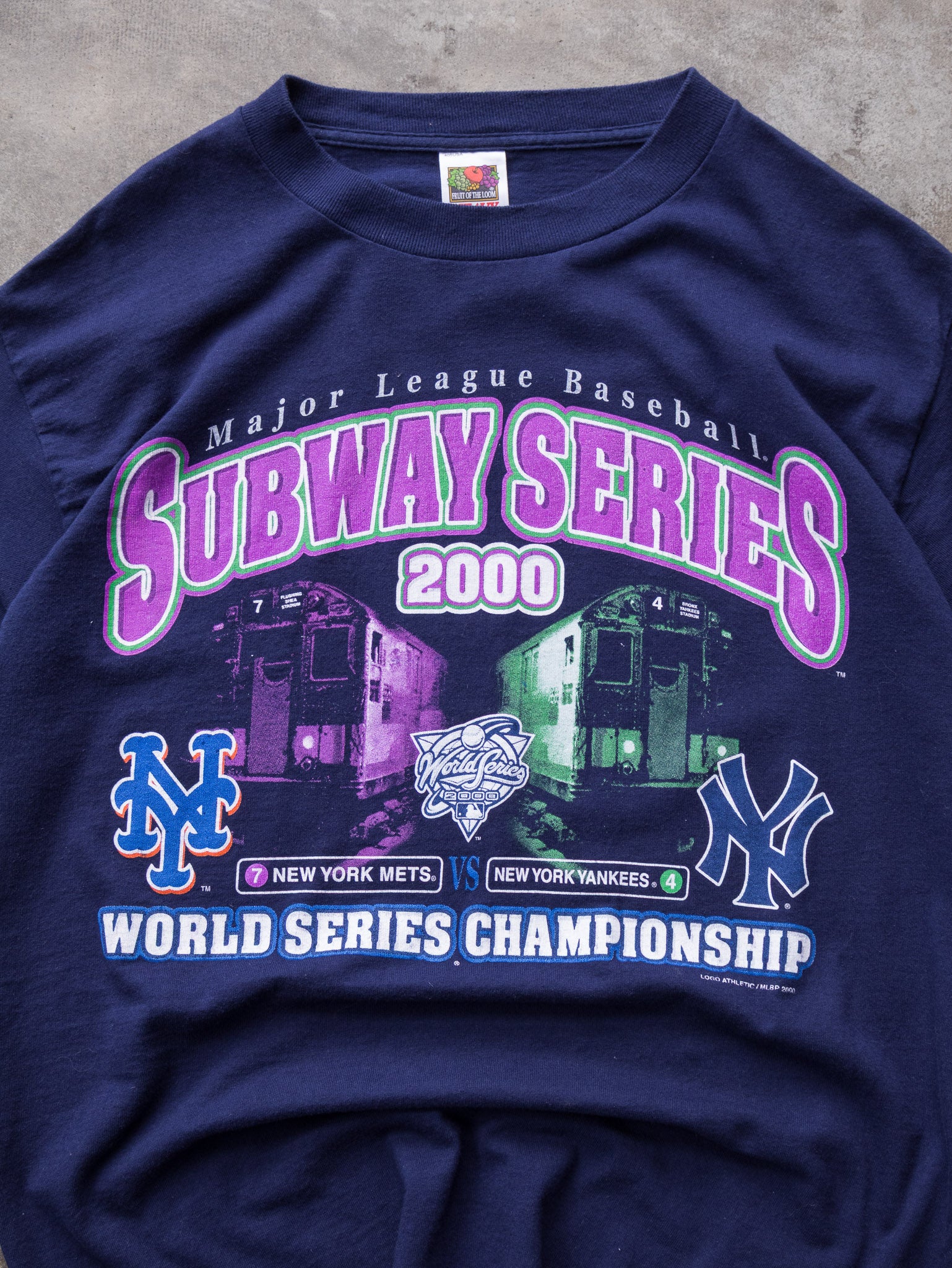 Vintage 2000 Subway Series World Series Championship Tee (L)
