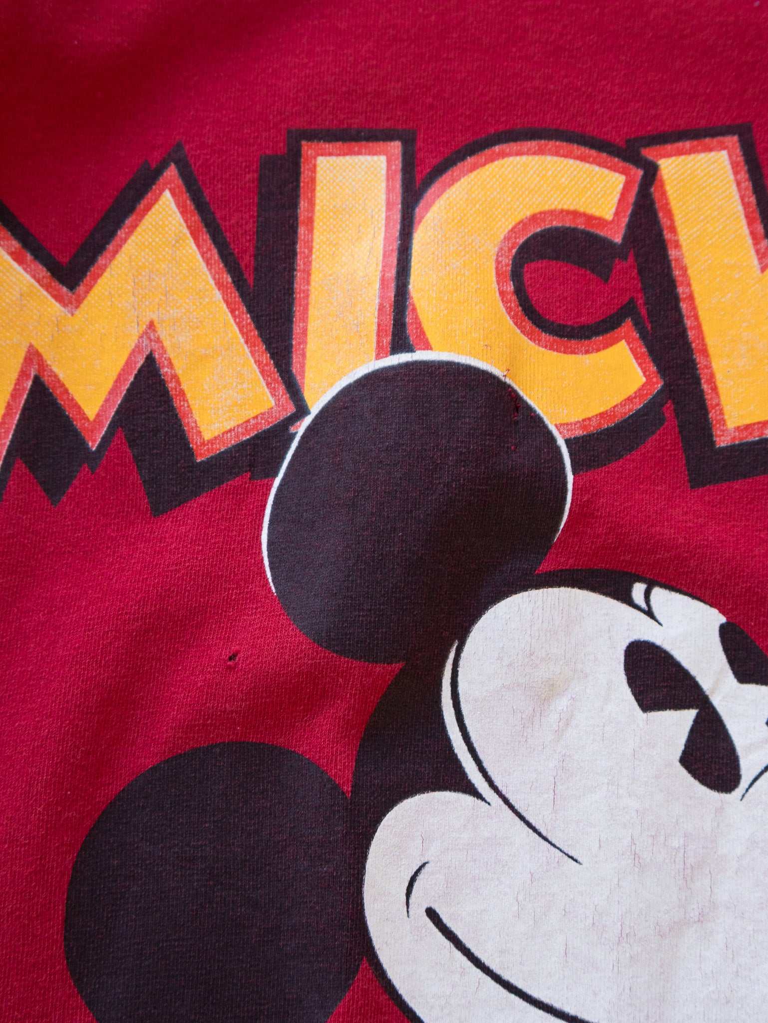 Vintage Red Mickey Tee (XL)