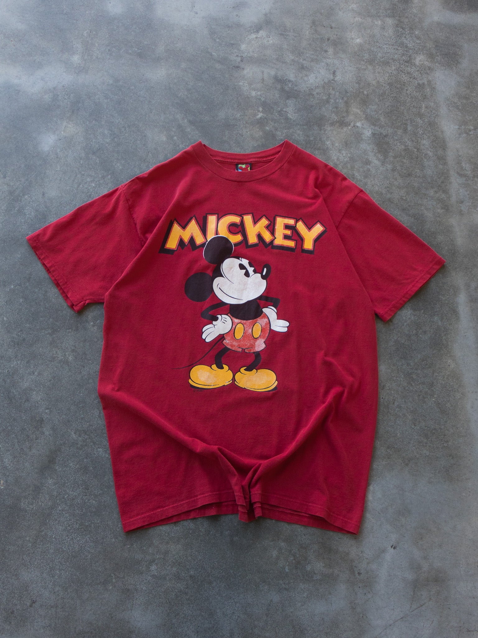Vintage Red Mickey Tee (XL)