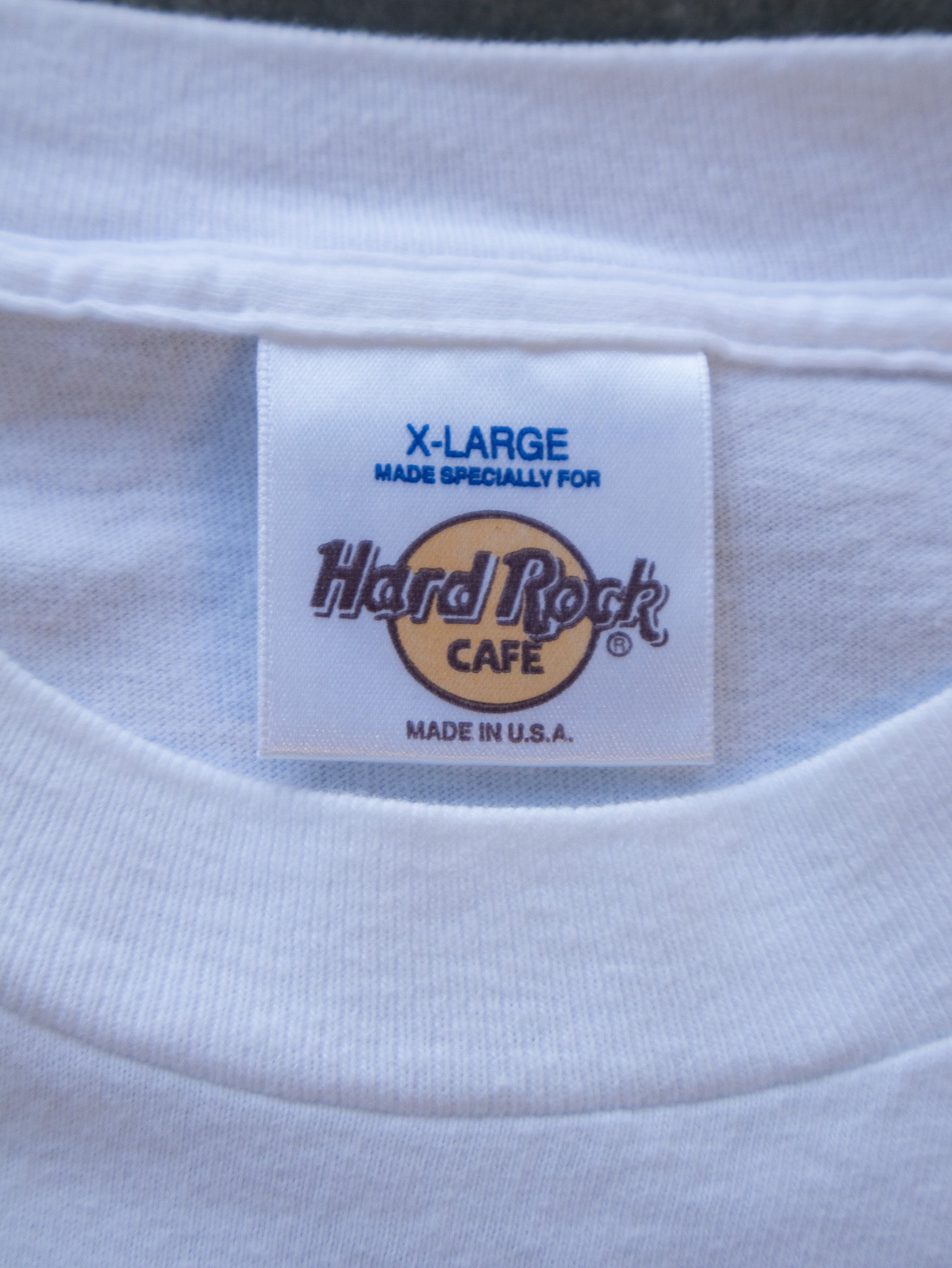 Vintage White Hard Rock Cafe Washington D.C. Tee (XL)