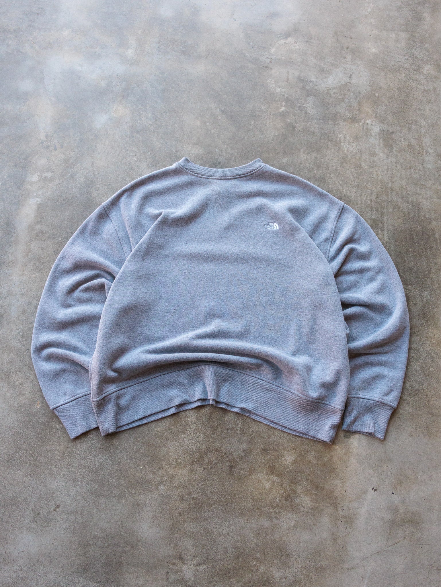 Vintage Grey The North Face Sweatshirt (Women's S)