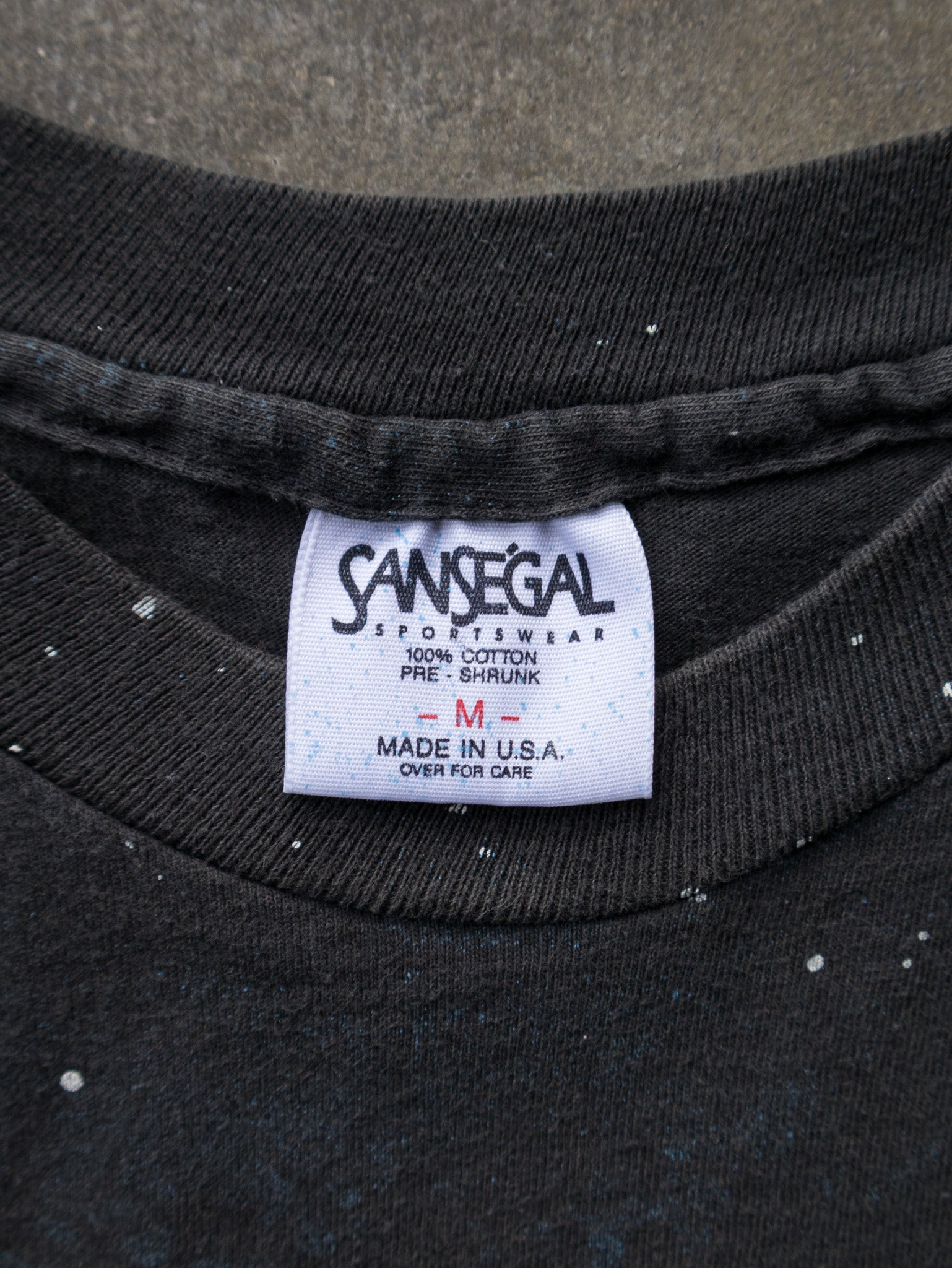 Vintage 90s Black Big Cats Wildlife Tee (M)