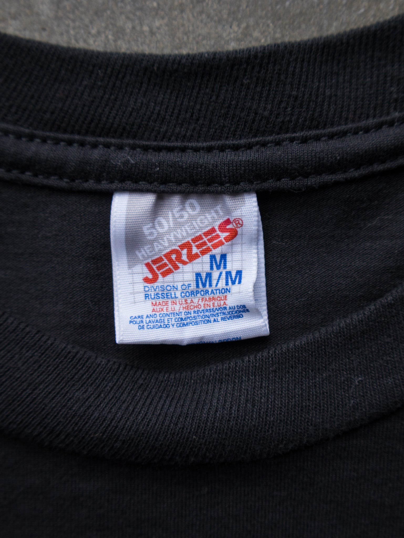 Vintage 90s Black Wolf Wildlife Tee (M)