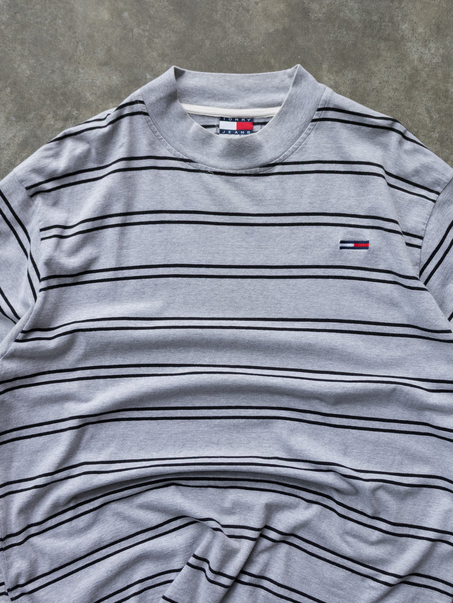 Vintage Tommy Jeans Striped Long Sleeve (XL)