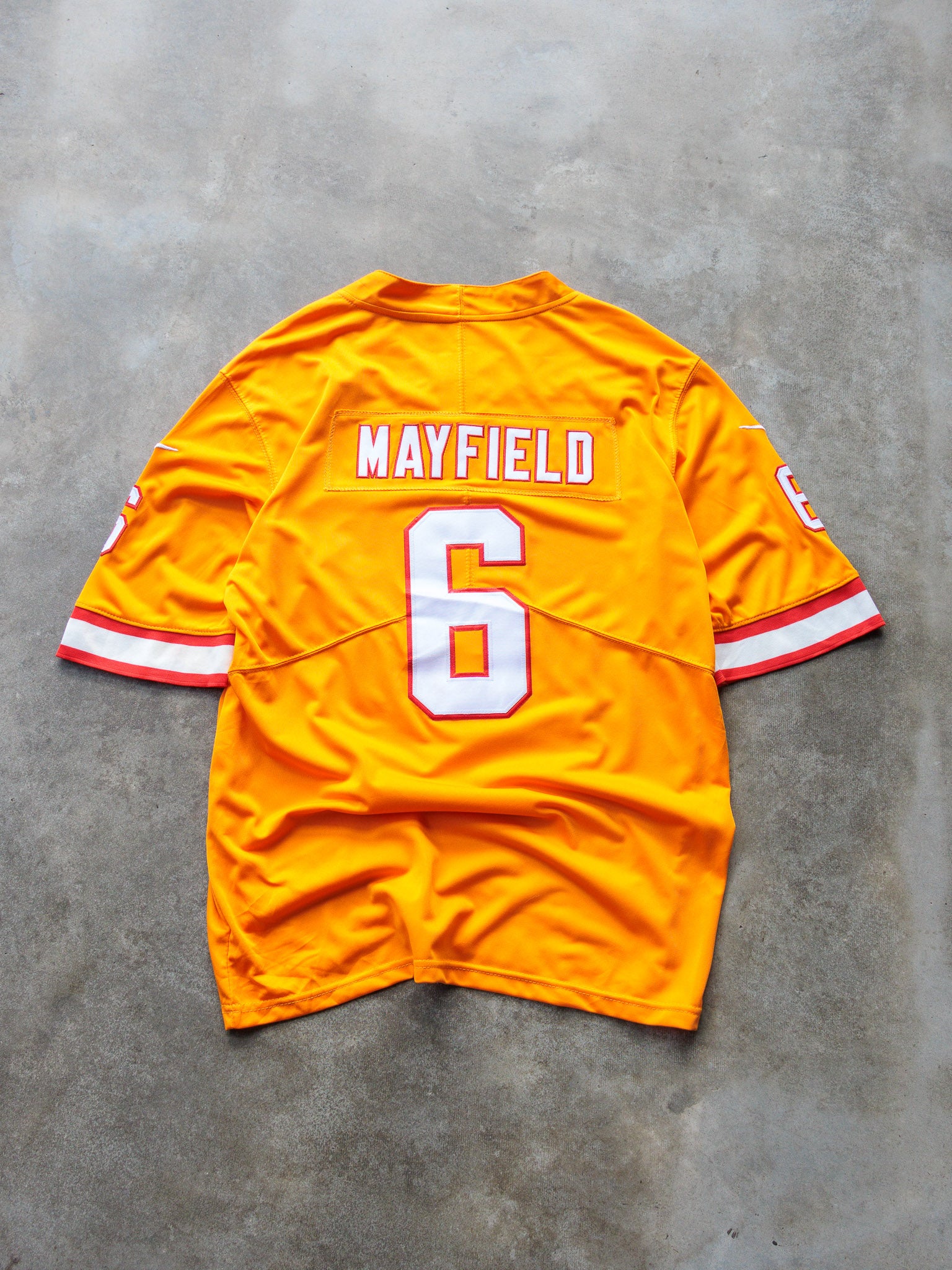 Orange Nike Cleveland Browns Baker Mayfield NFL Jersey (M)