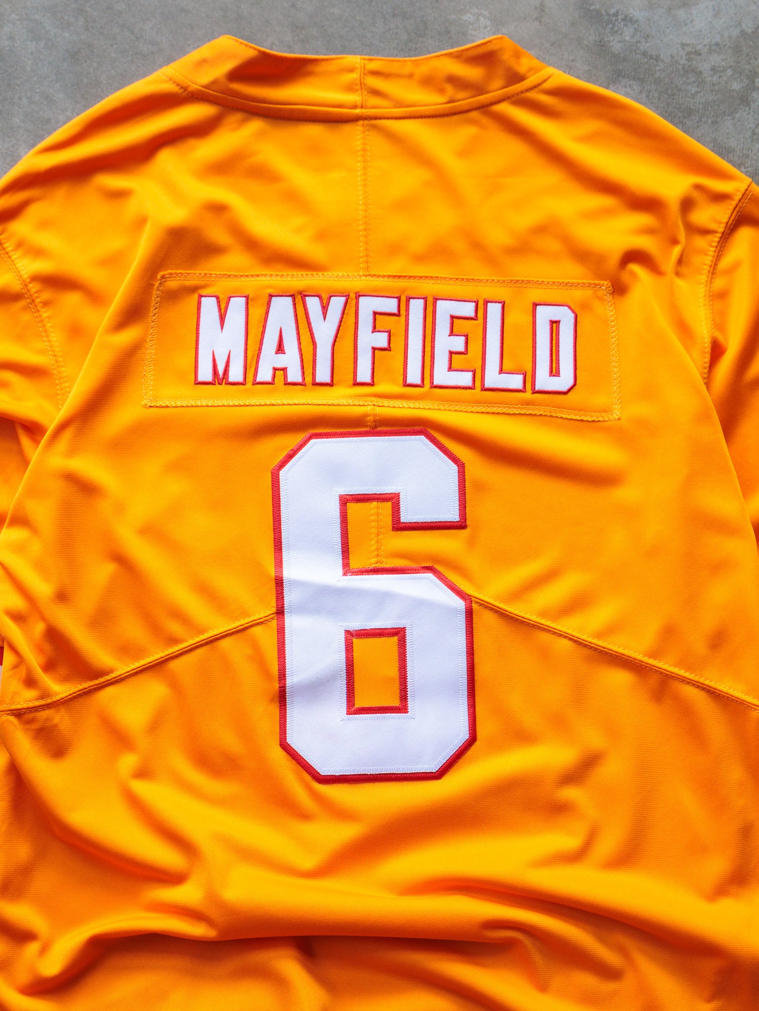 Orange Nike Cleveland Browns Baker Mayfield NFL Jersey (M)