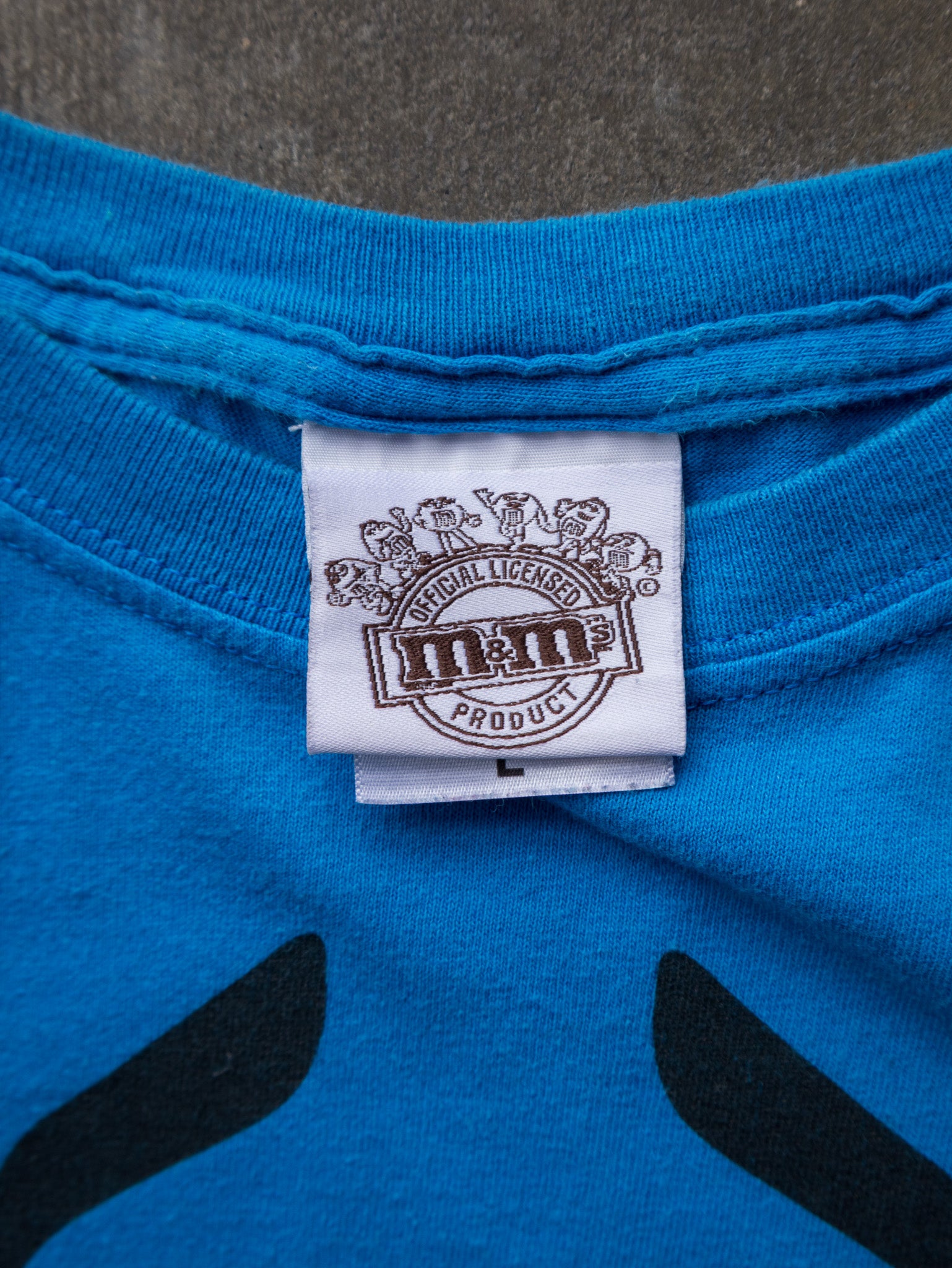 Vintage Blue M&M’s Tee (L)