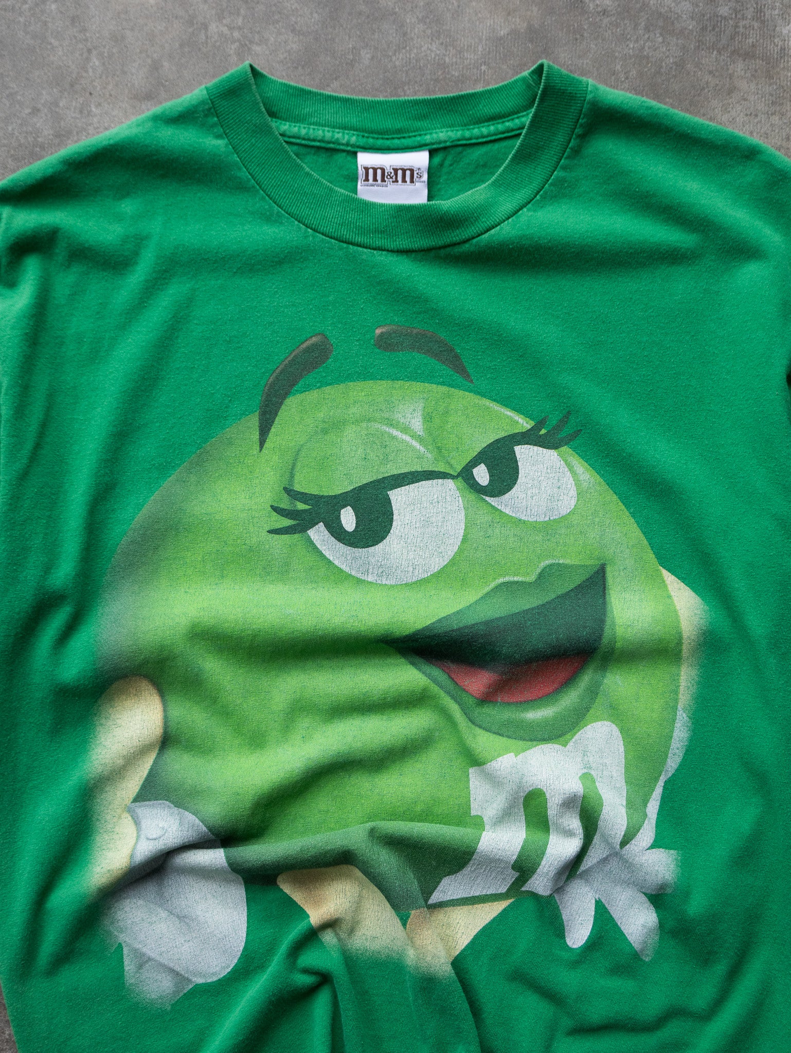 Vintage Green M&M’s Tee (L)
