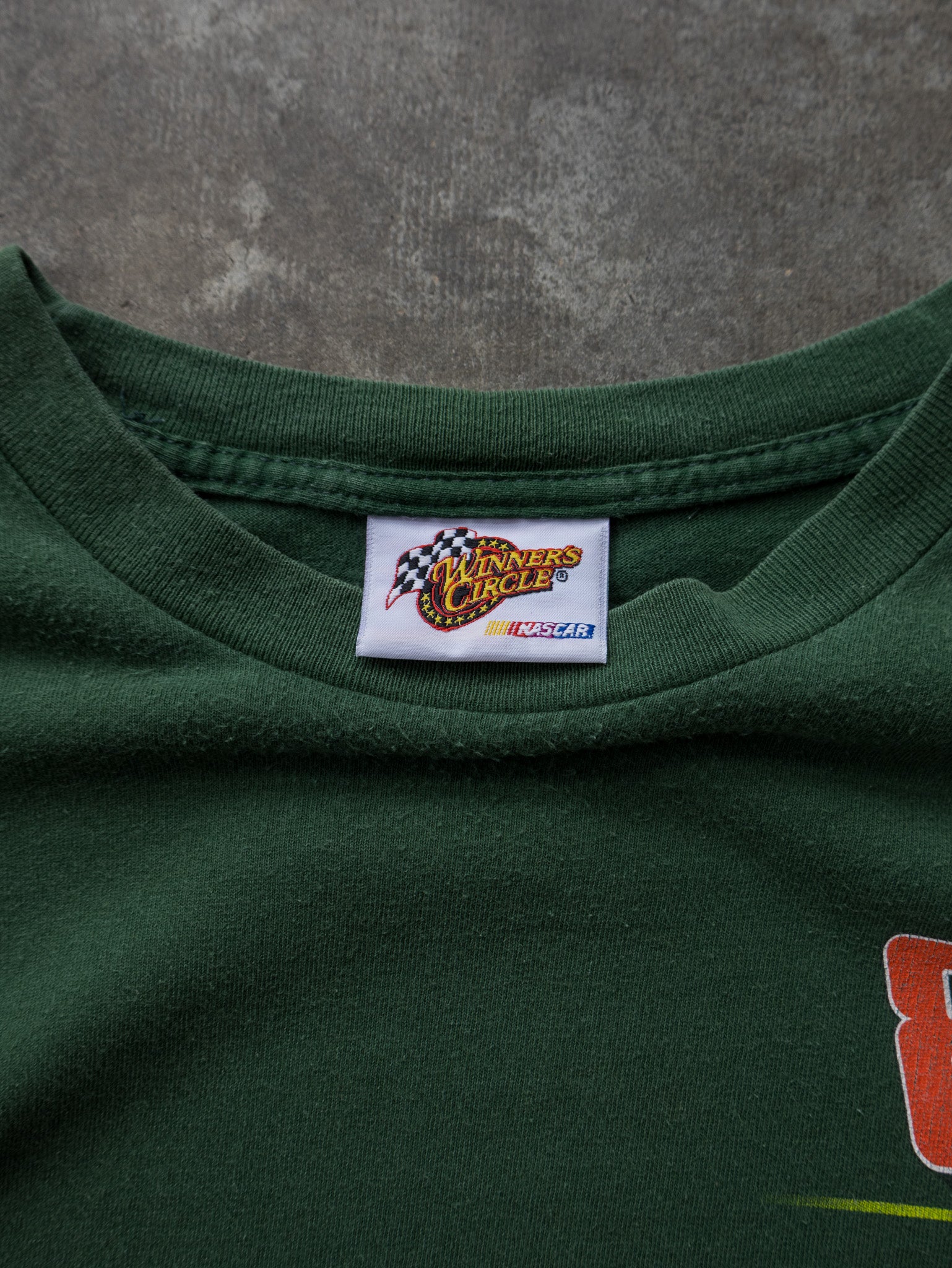 Vintage Green Dale Jr NASCAR Tee (XL)