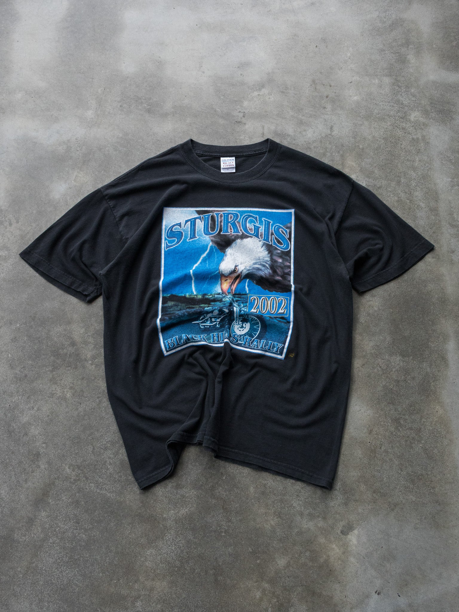 Vintage 2002 Sturgis Black Hills Rally Tee (XL)