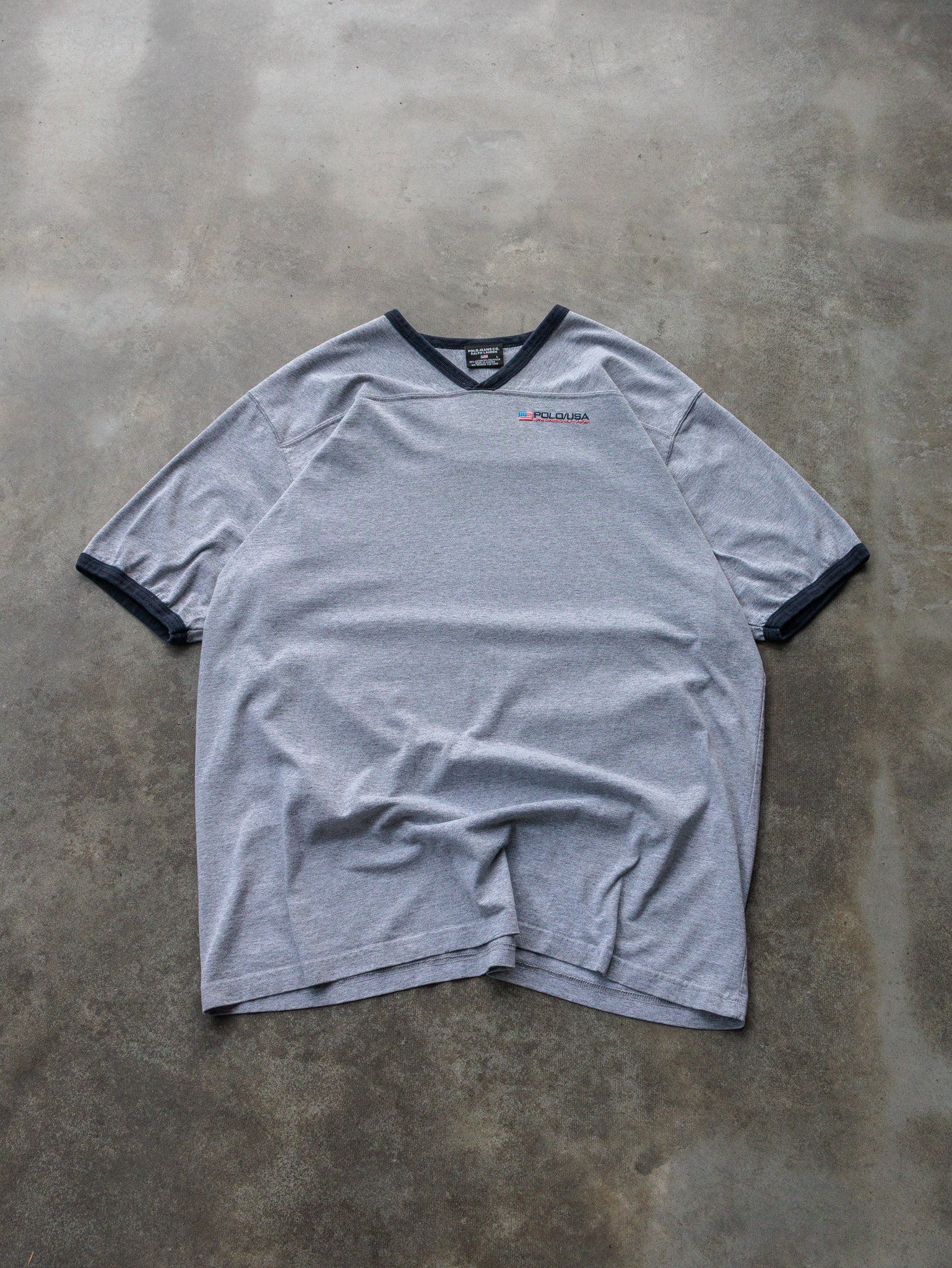 Vintage 90s Polo Ralph Lauren Ringer Tee (L)