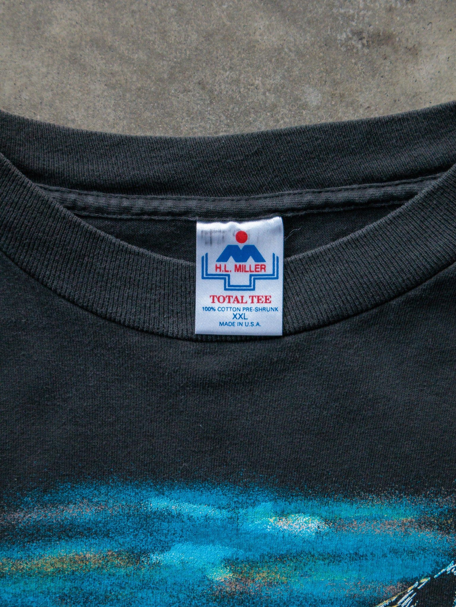 Vintage 90s Black Las Vegas Tiger Graphic Tee (2XL)