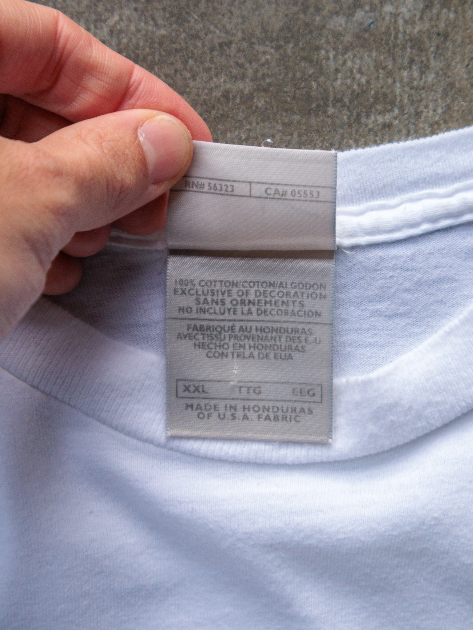 Vintage 00s White Nike Tee (2XL)